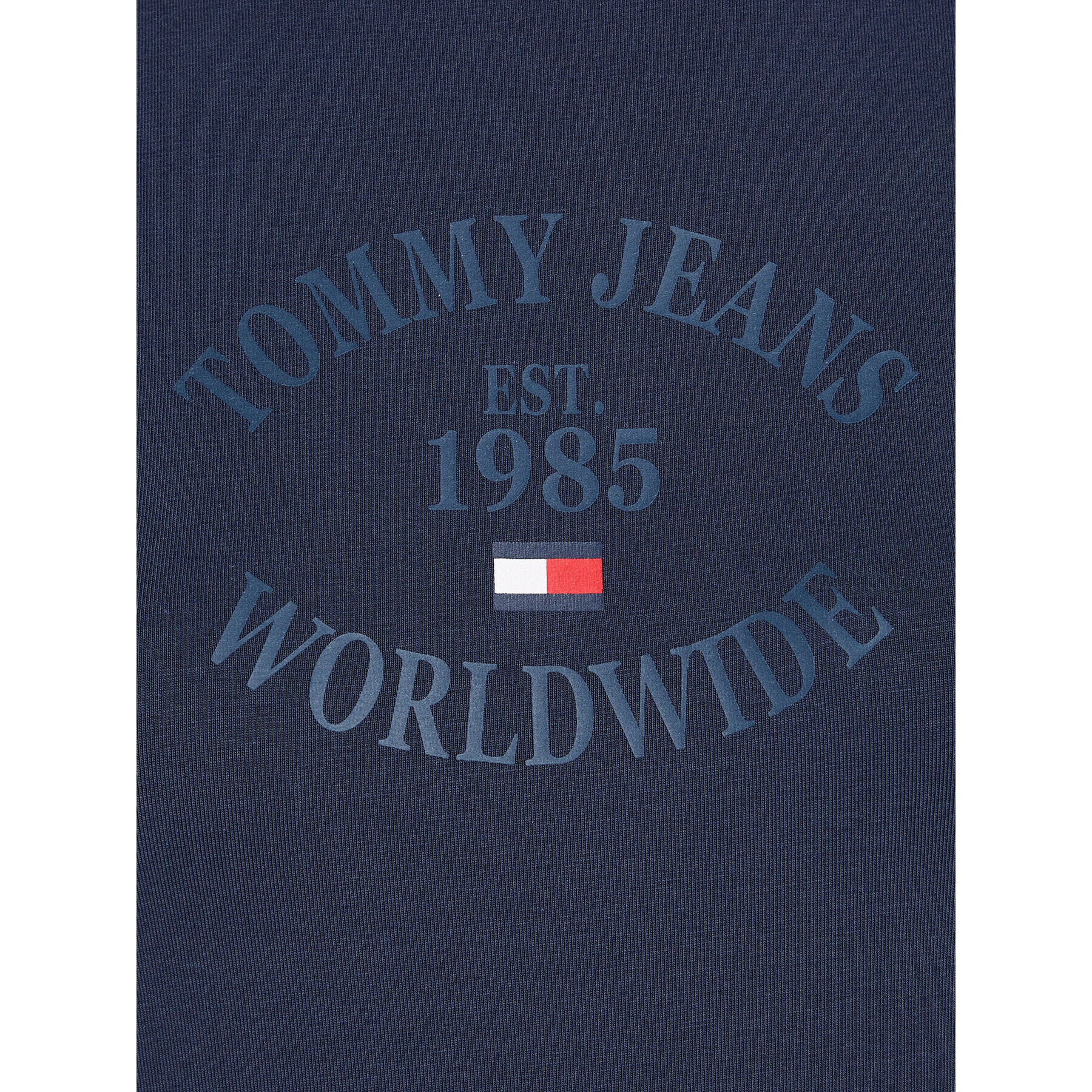 Tommy Jeans Ежедневна рокля Worldwide DW0DW15878 Тъмносин Slim Fit - Pepit.bg