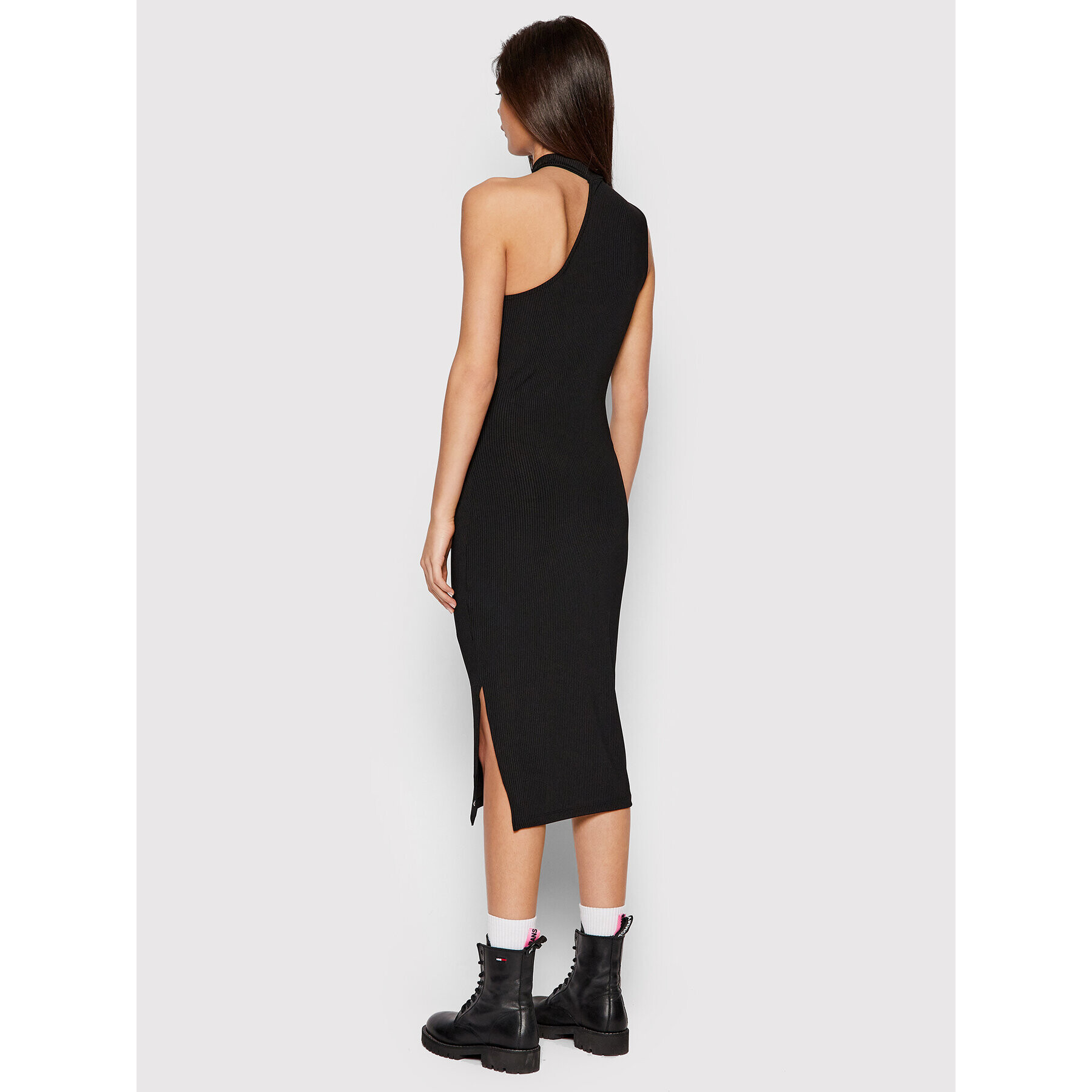 Tommy Jeans Ежедневна рокля Bodycon DW0DW11862 Черен Slim Fit - Pepit.bg