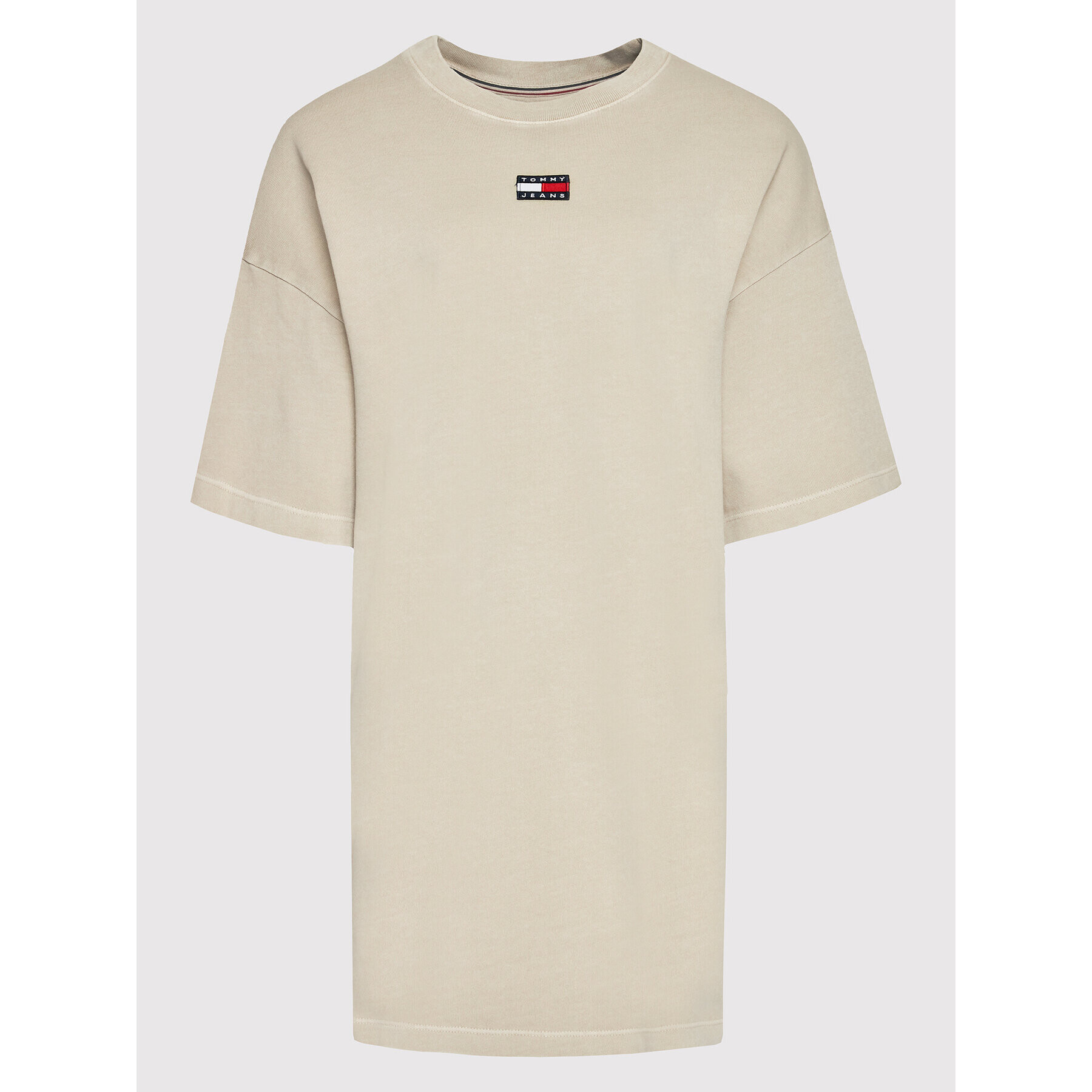 Tommy Jeans Ежедневна рокля DW0DW10370 Бежов Oversize - Pepit.bg