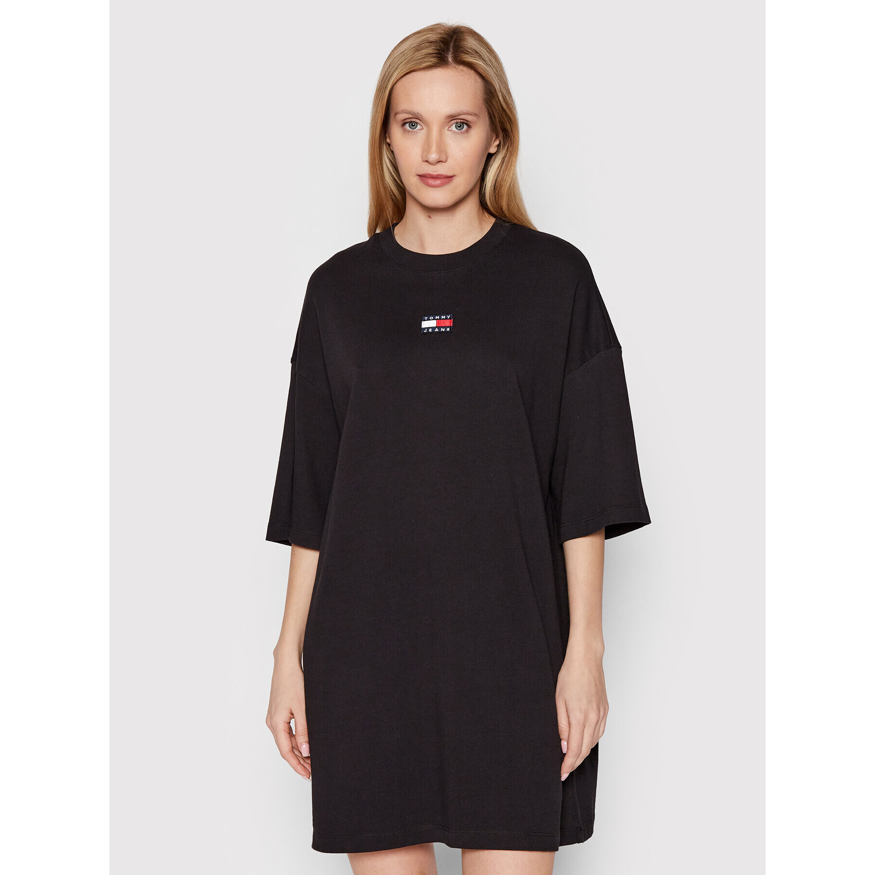 Tommy Jeans Ежедневна рокля DW0DW10370 Черен Oversize - Pepit.bg