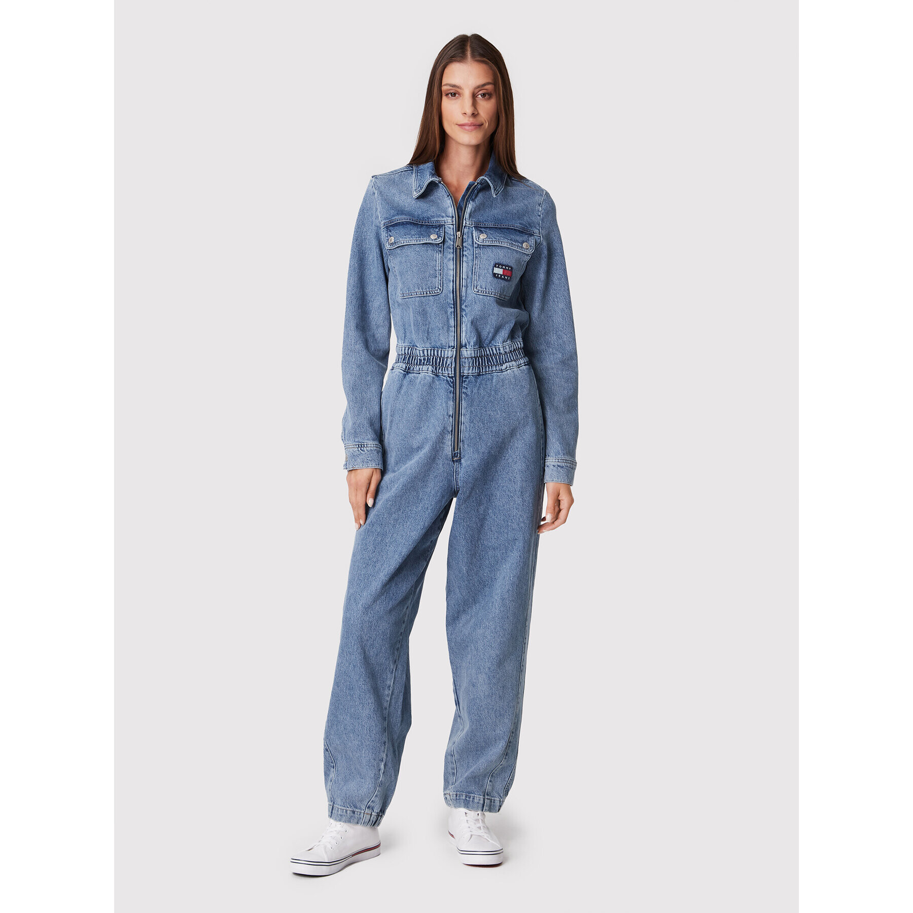 Tommy Jeans Гащеризон DW0DW14659 Син Mom Fit - Pepit.bg