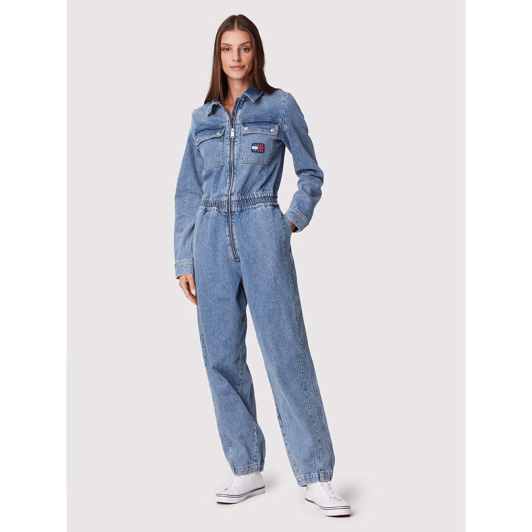 Tommy Jeans Гащеризон DW0DW14659 Син Mom Fit - Pepit.bg