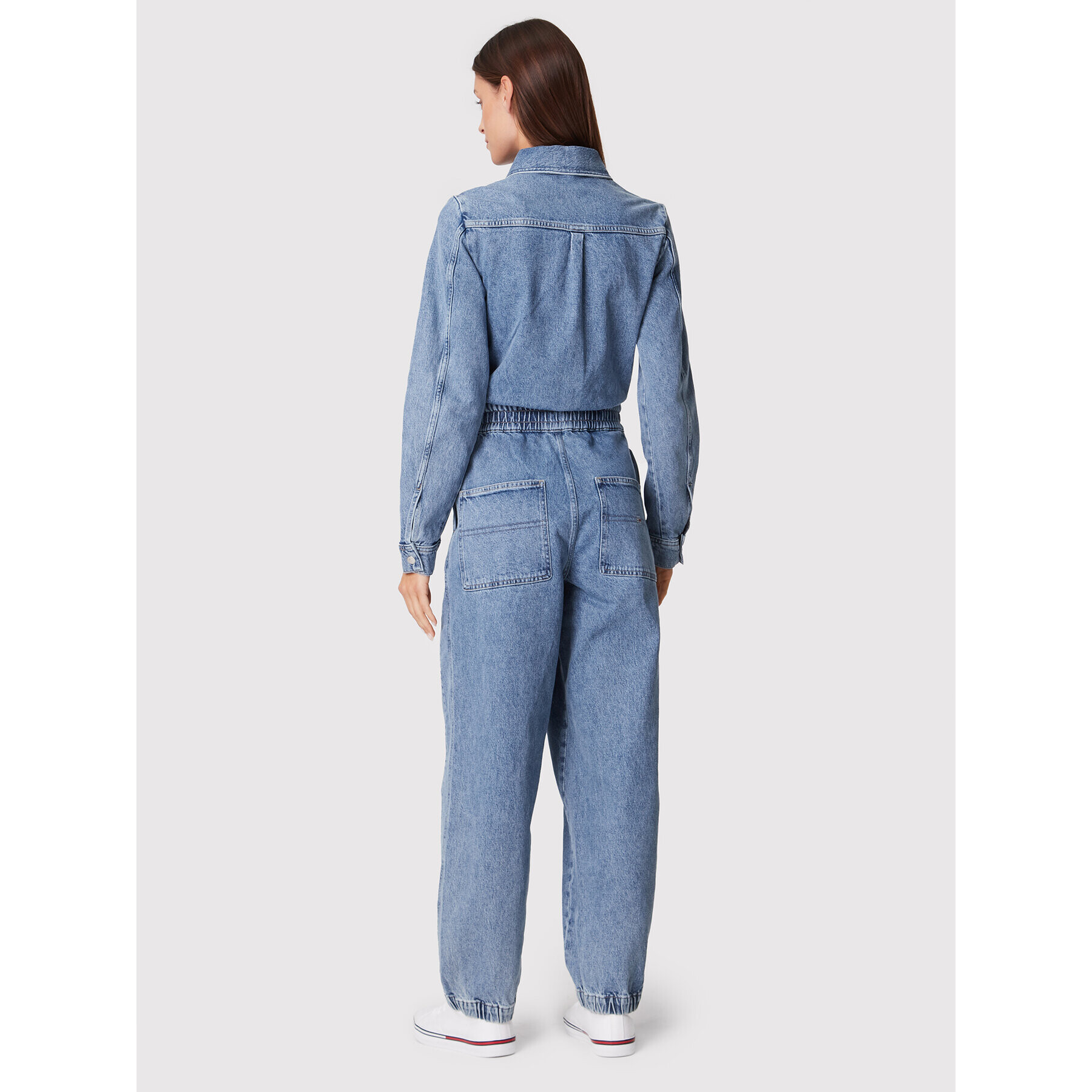 Tommy Jeans Гащеризон DW0DW14659 Син Mom Fit - Pepit.bg