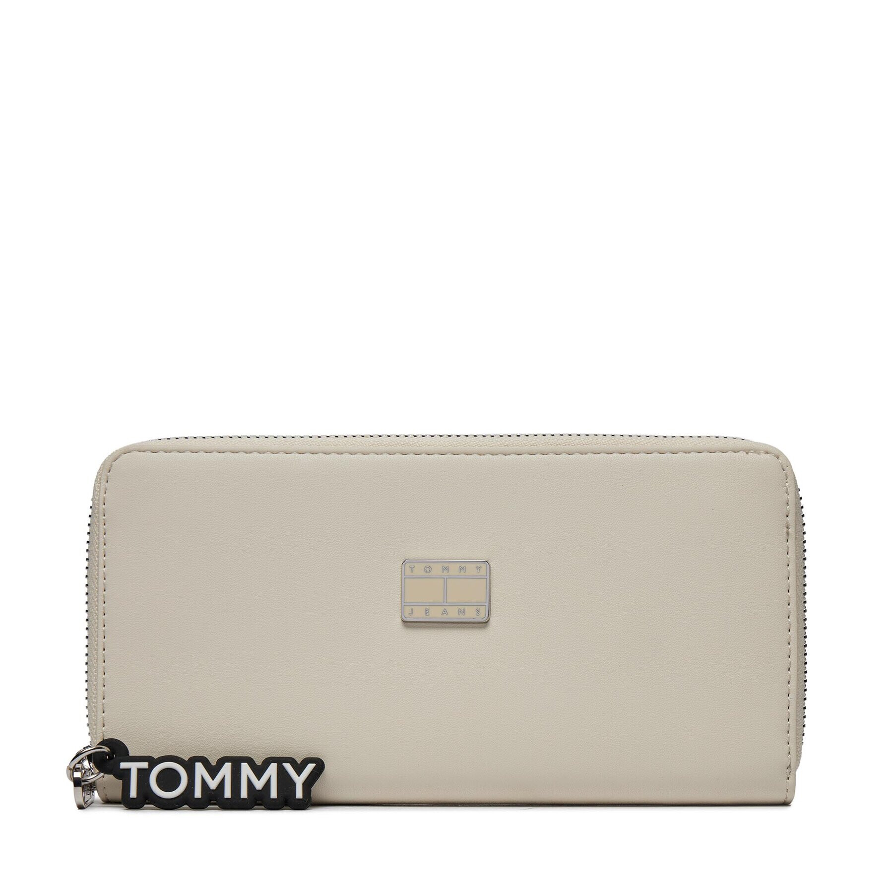 Tommy Jeans Голям дамски портфейл Tjw City Girl Large Za AW0AW15835 Бежов - Pepit.bg