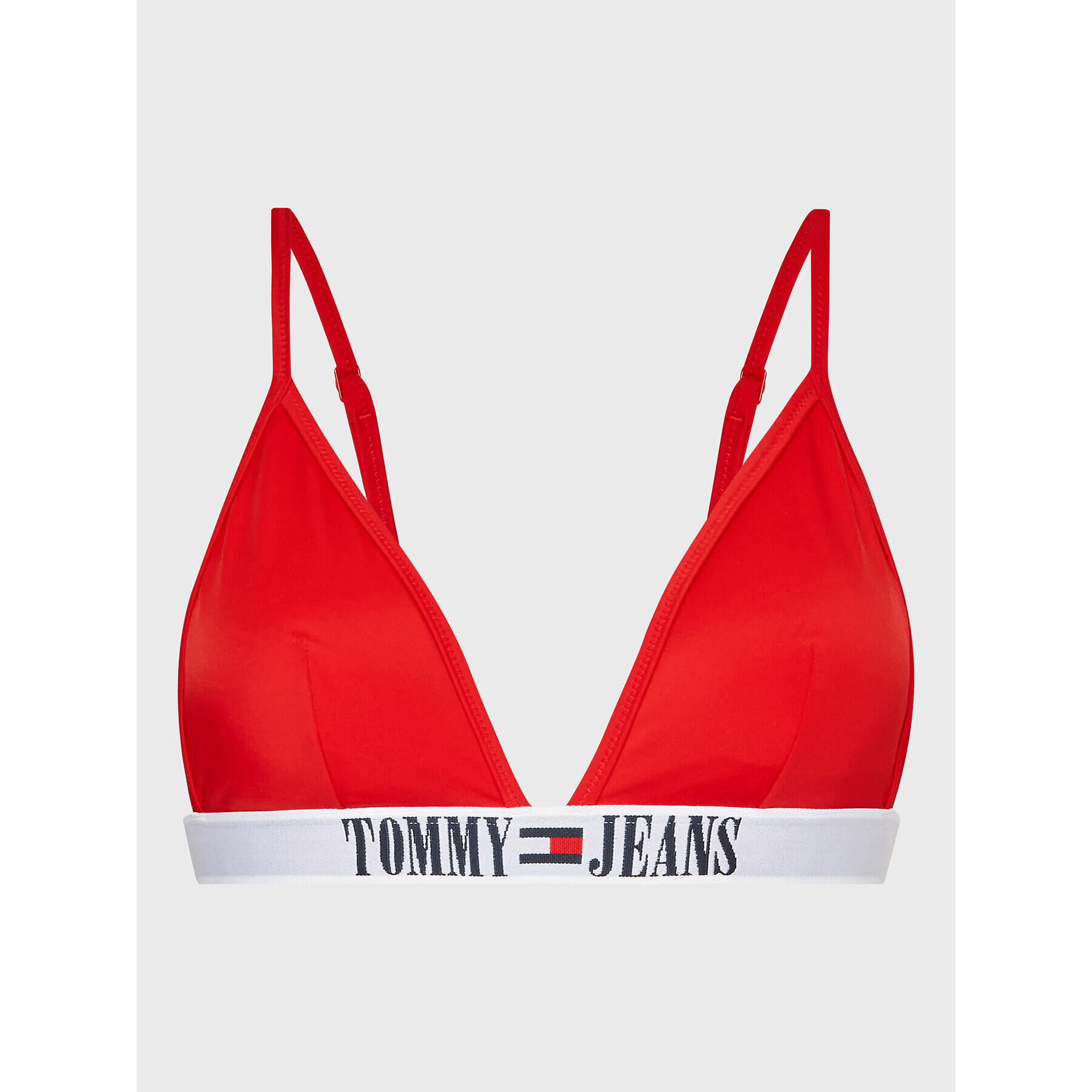 Tommy Jeans Горнище на бански UW0UW04079 Червен - Pepit.bg