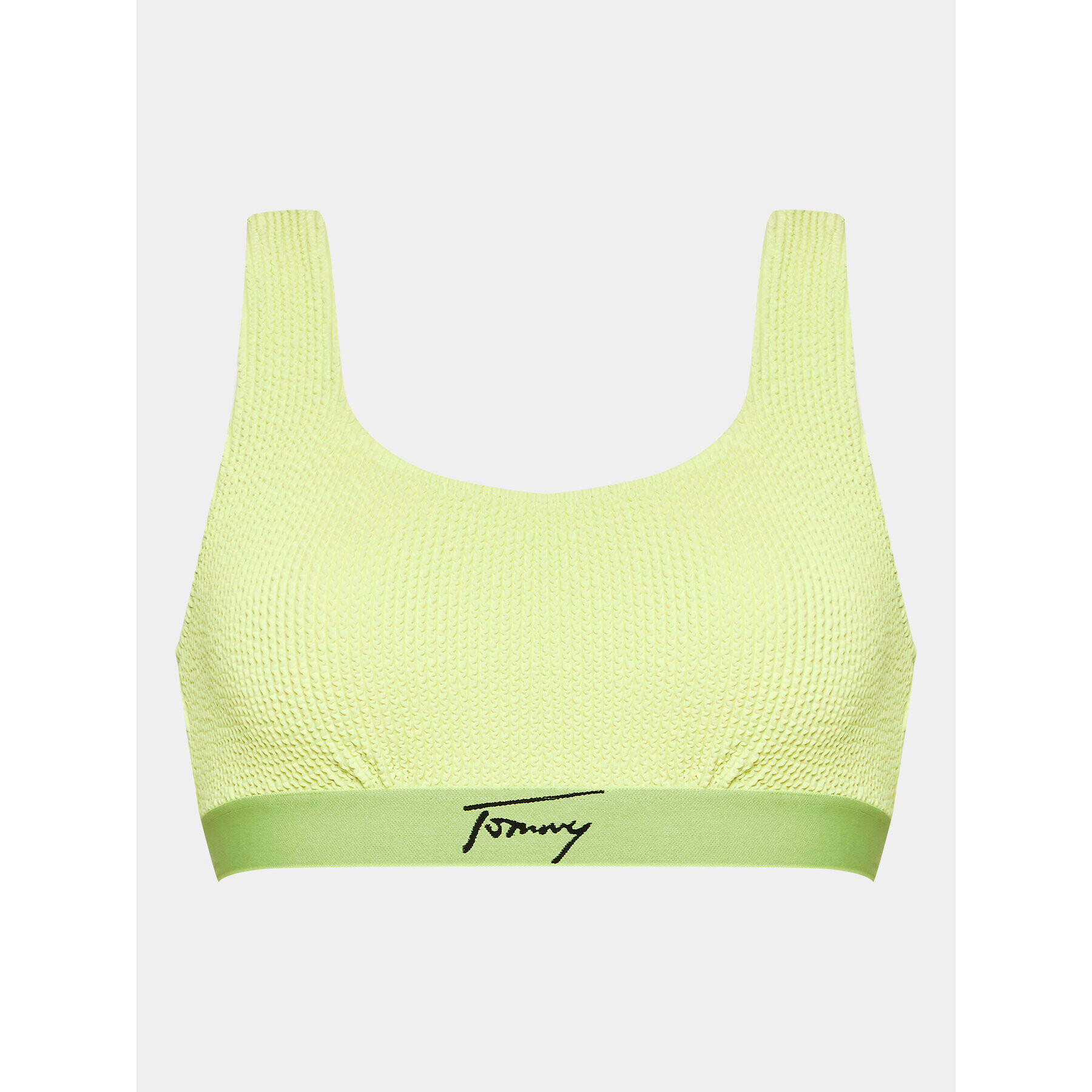 Tommy Jeans Горнище на бански UW0UW04490 Жълт - Pepit.bg