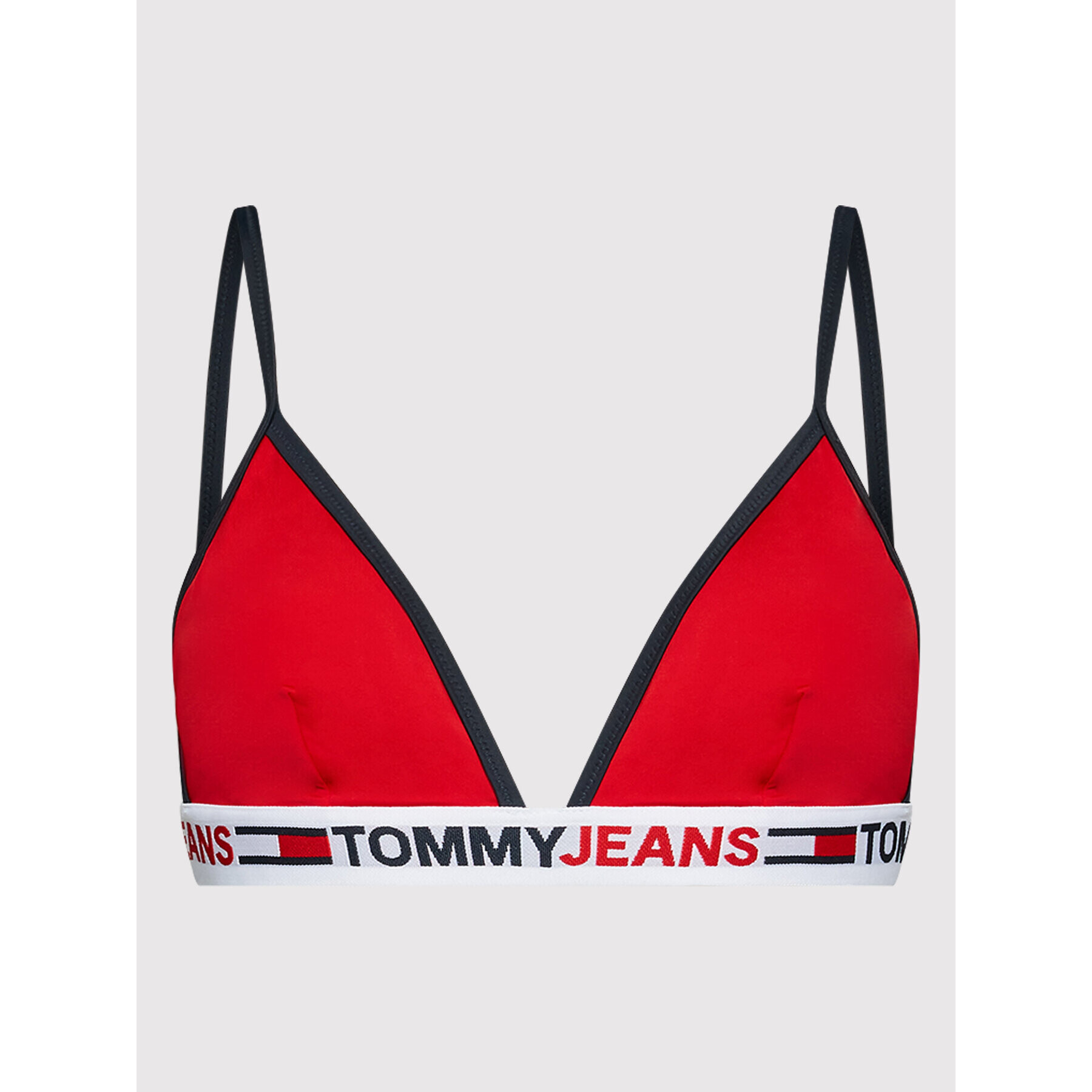 Tommy Jeans Горнище на бански UW0UW03351 Червен - Pepit.bg