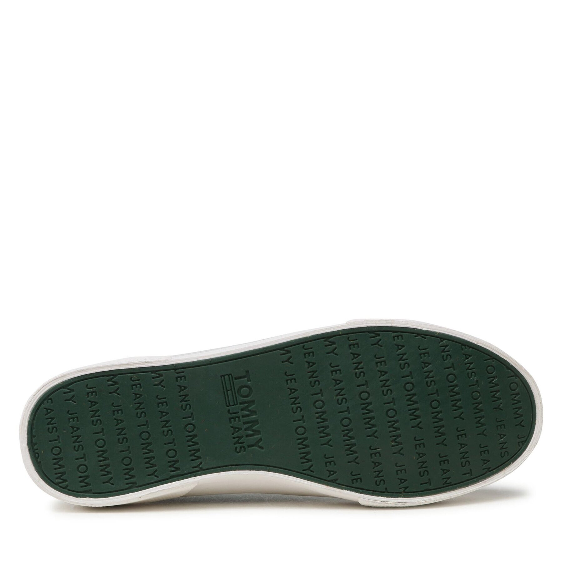 Tommy Jeans Гуменки Canvas Sneaker EM0EM01299 Зелен - Pepit.bg
