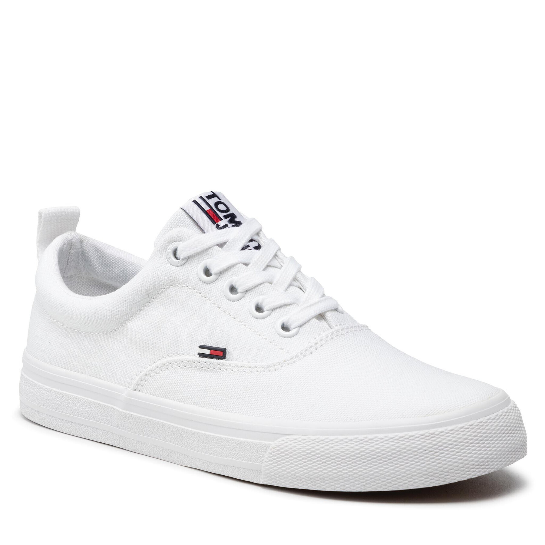 Tommy Jeans Гуменки Classic Sneaker EN0EN00986 Бял - Pepit.bg