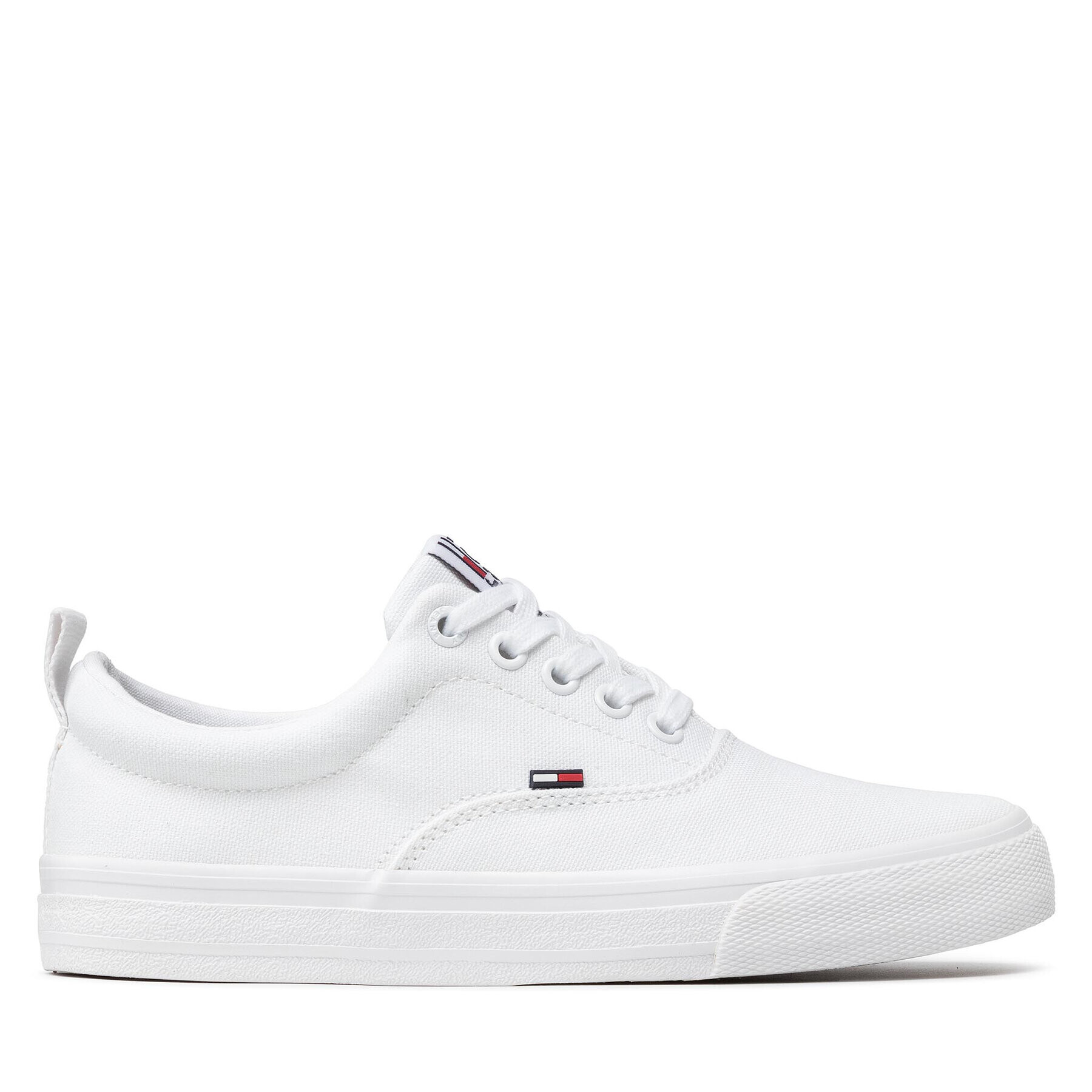 Tommy Jeans Гуменки Classic Sneaker EN0EN00986 Бял - Pepit.bg