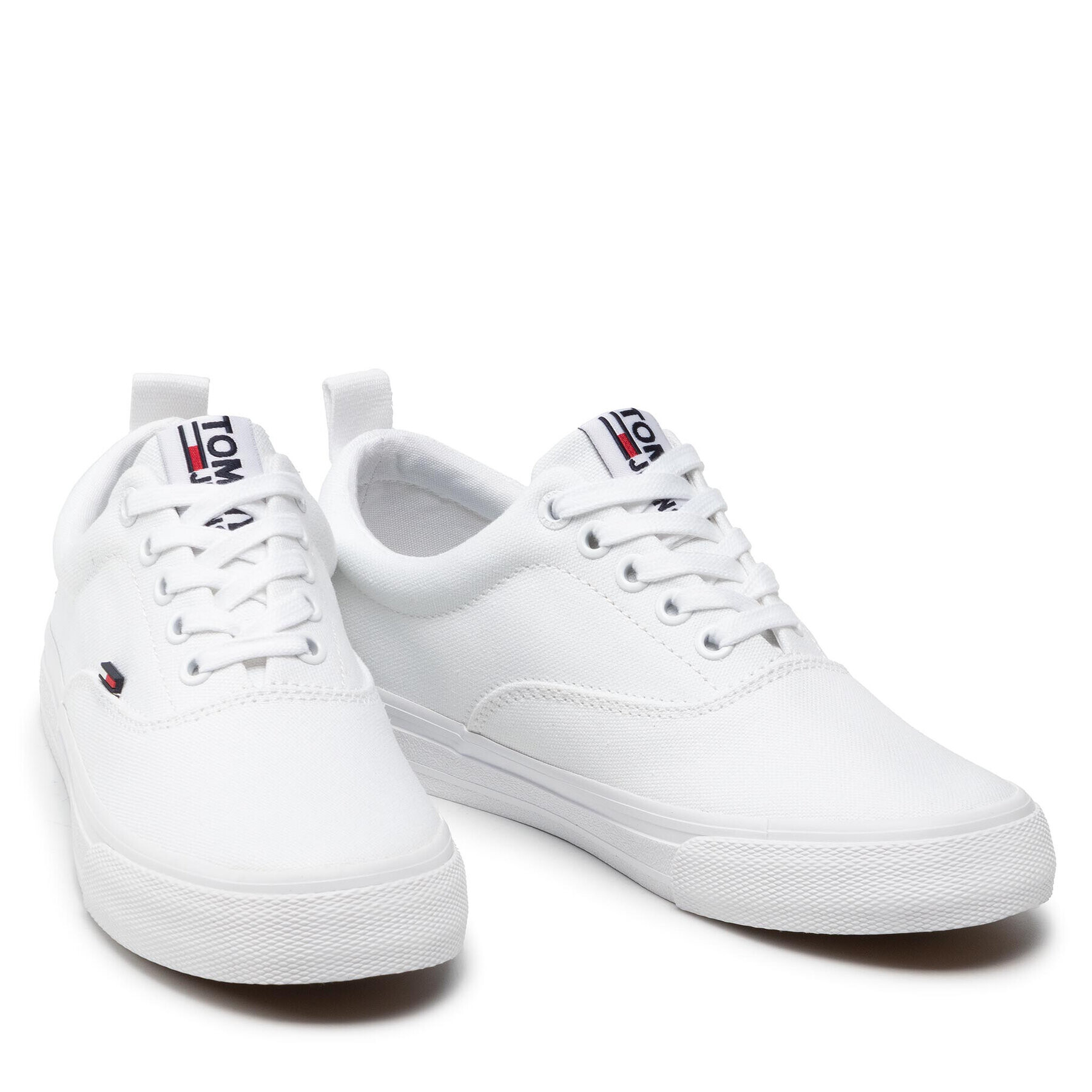 Tommy Jeans Гуменки Classic Sneaker EN0EN00986 Бял - Pepit.bg