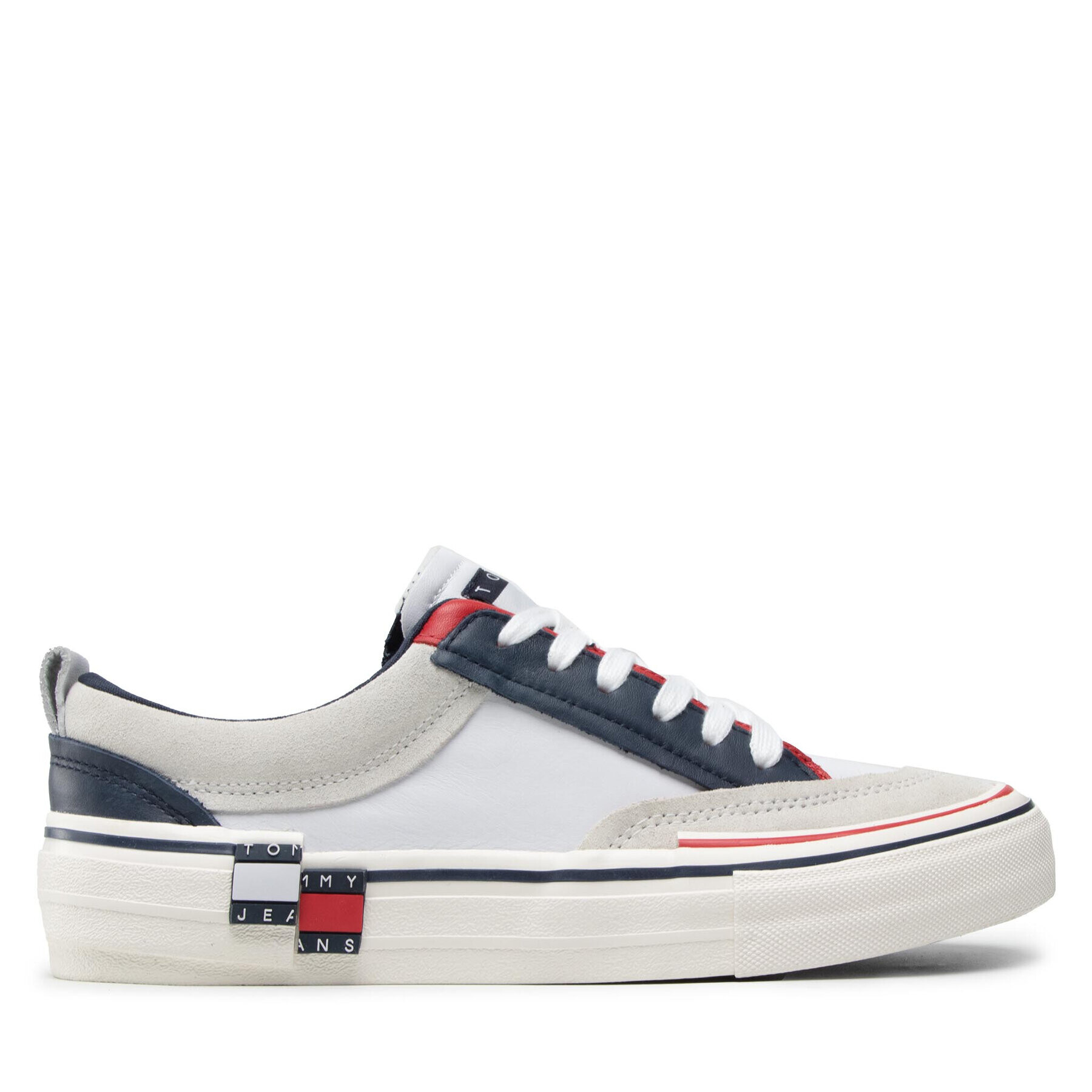 Tommy Jeans Гуменки Decon EM0EM00971 Бял - Pepit.bg