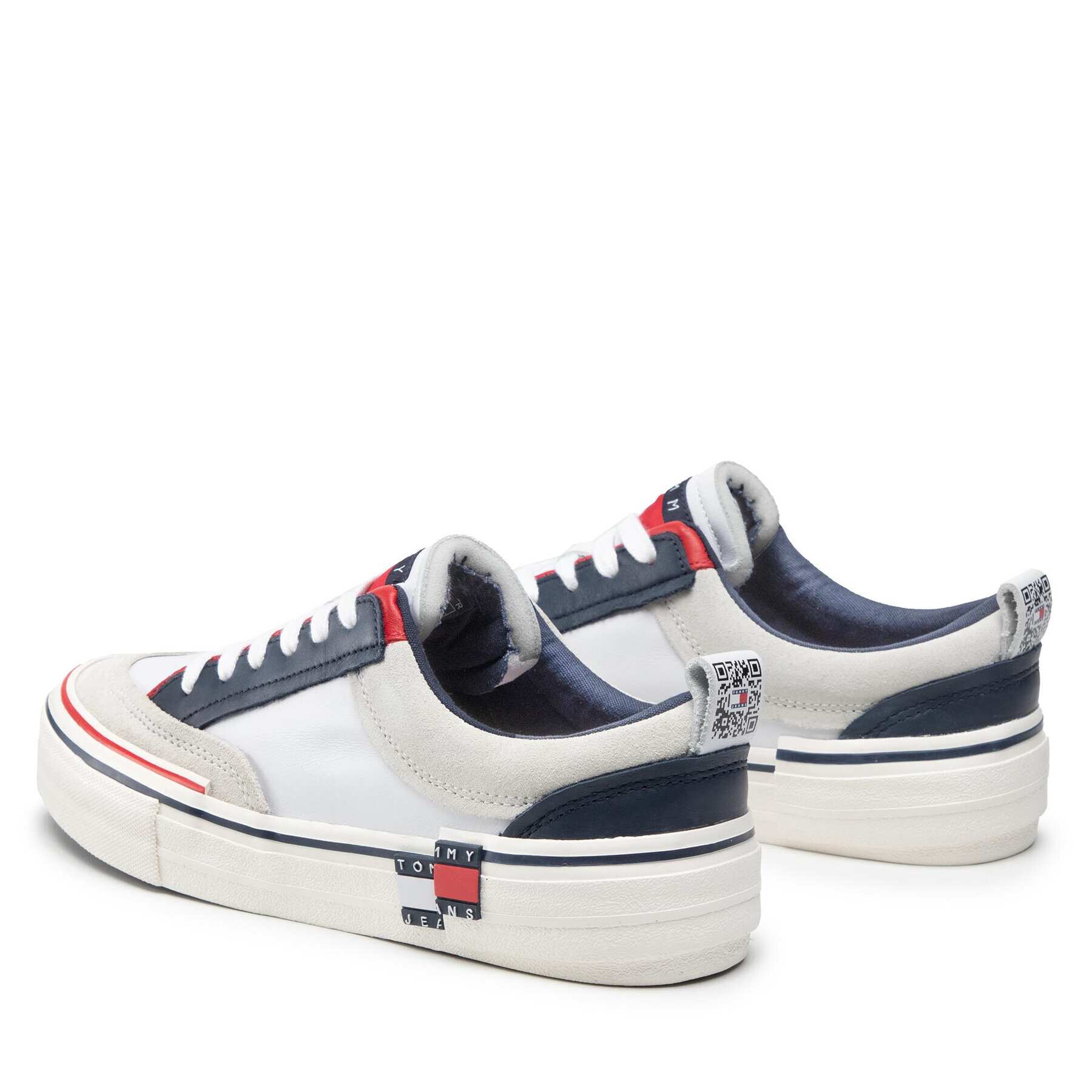 Tommy Jeans Гуменки Decon EM0EM00971 Бял - Pepit.bg