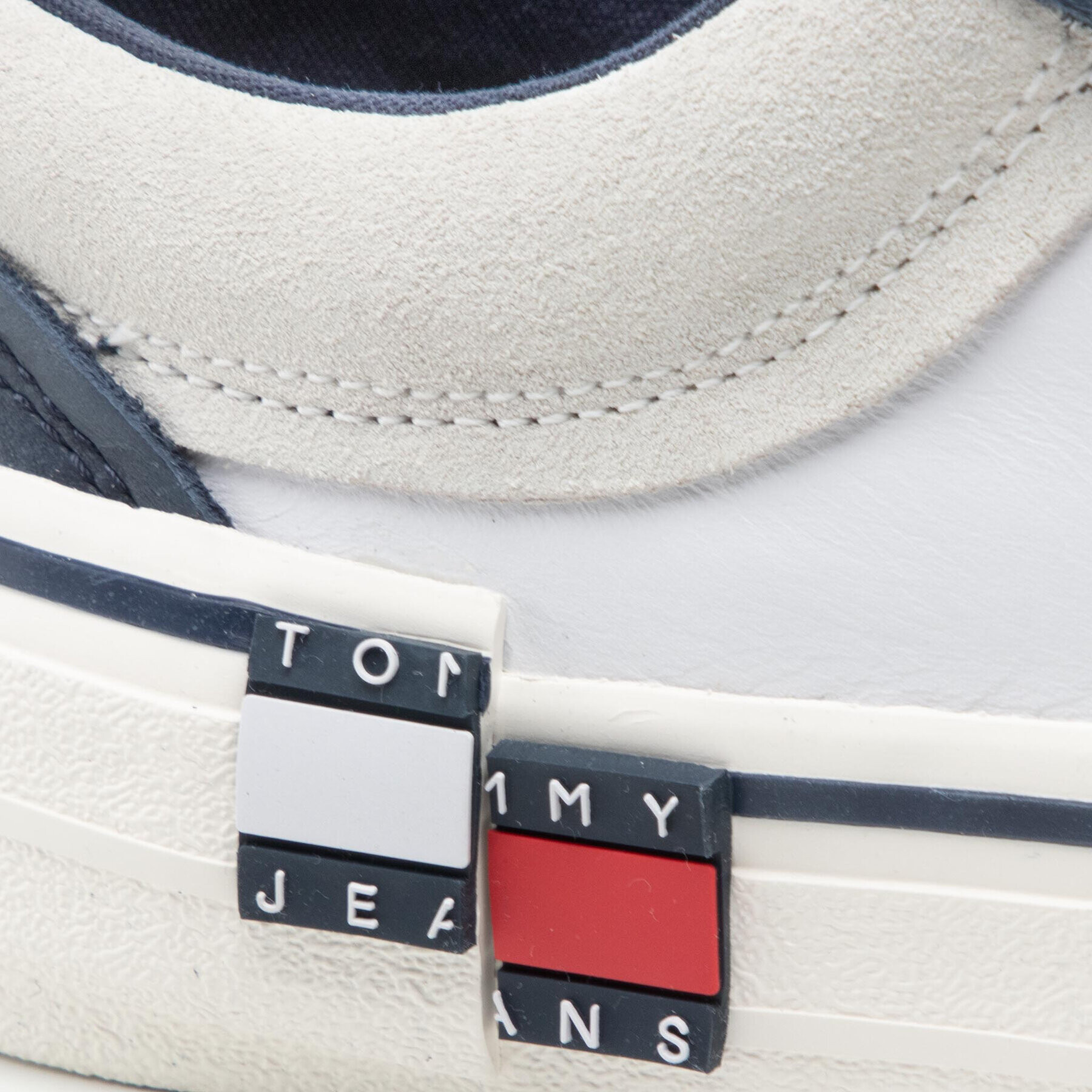 Tommy Jeans Гуменки Decon EM0EM00971 Бял - Pepit.bg