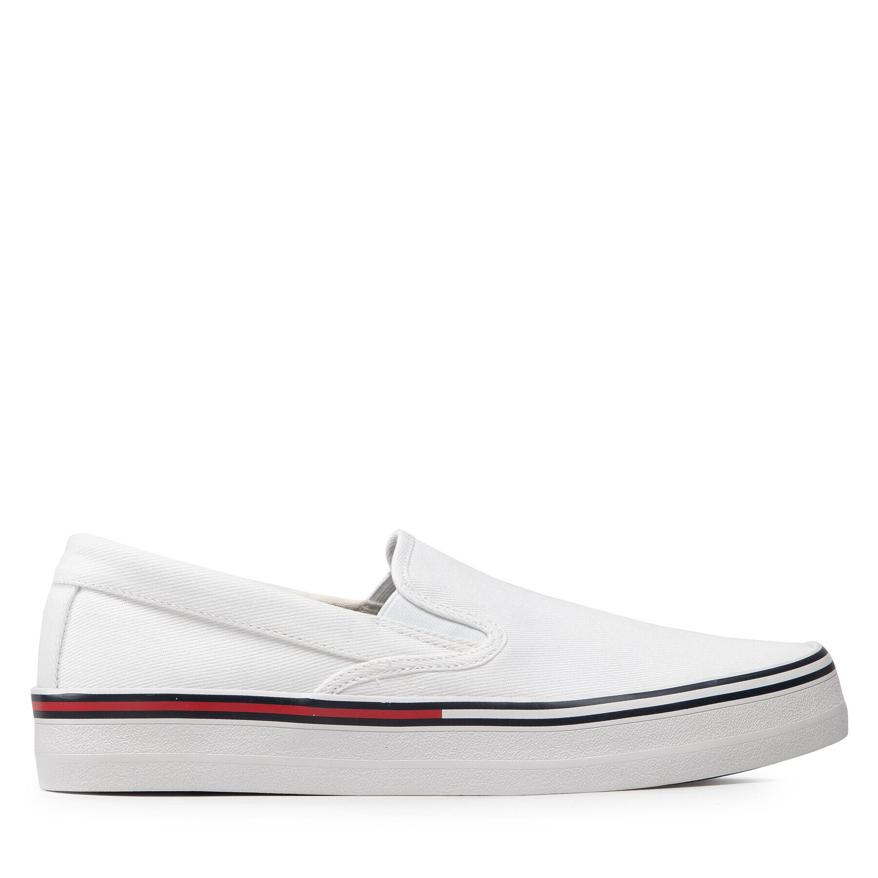 Tommy Jeans Гуменки Essential Slipon EM0EM00961 Бял - Pepit.bg