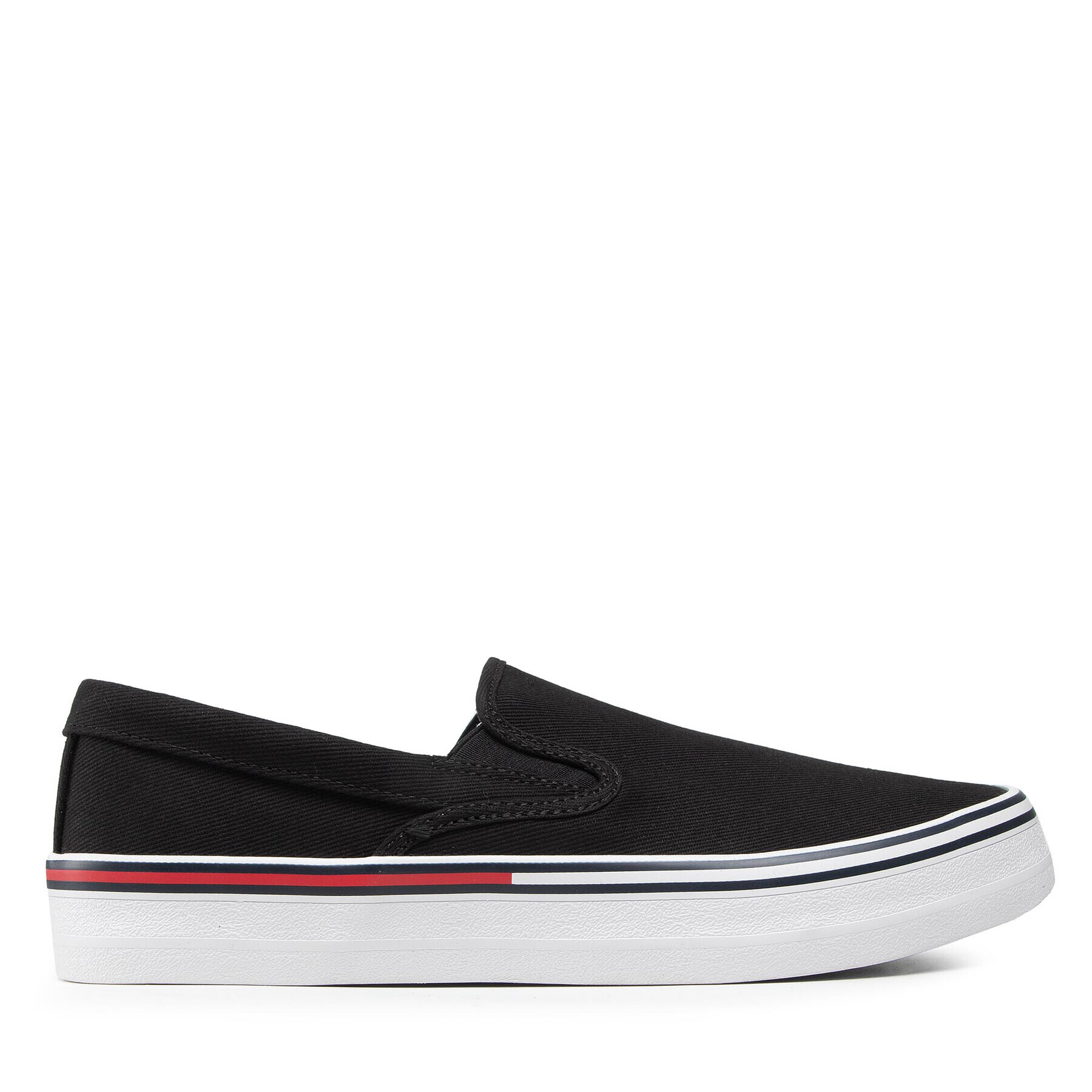 Tommy Jeans Гуменки Essential Slipon EM0EM00961 Черен - Pepit.bg