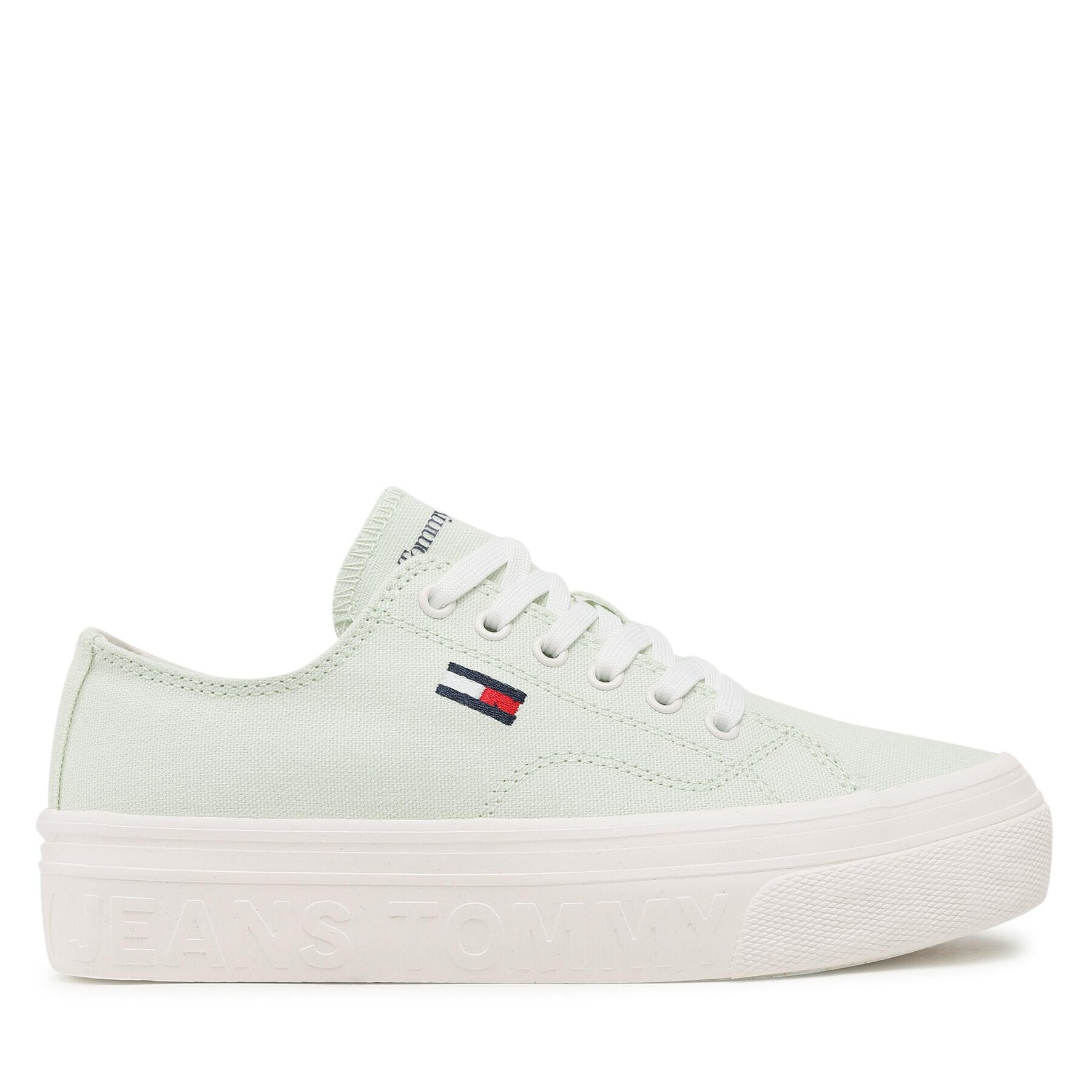 Tommy Jeans Гуменки Flatform EN0EN02173 Зелен - Pepit.bg