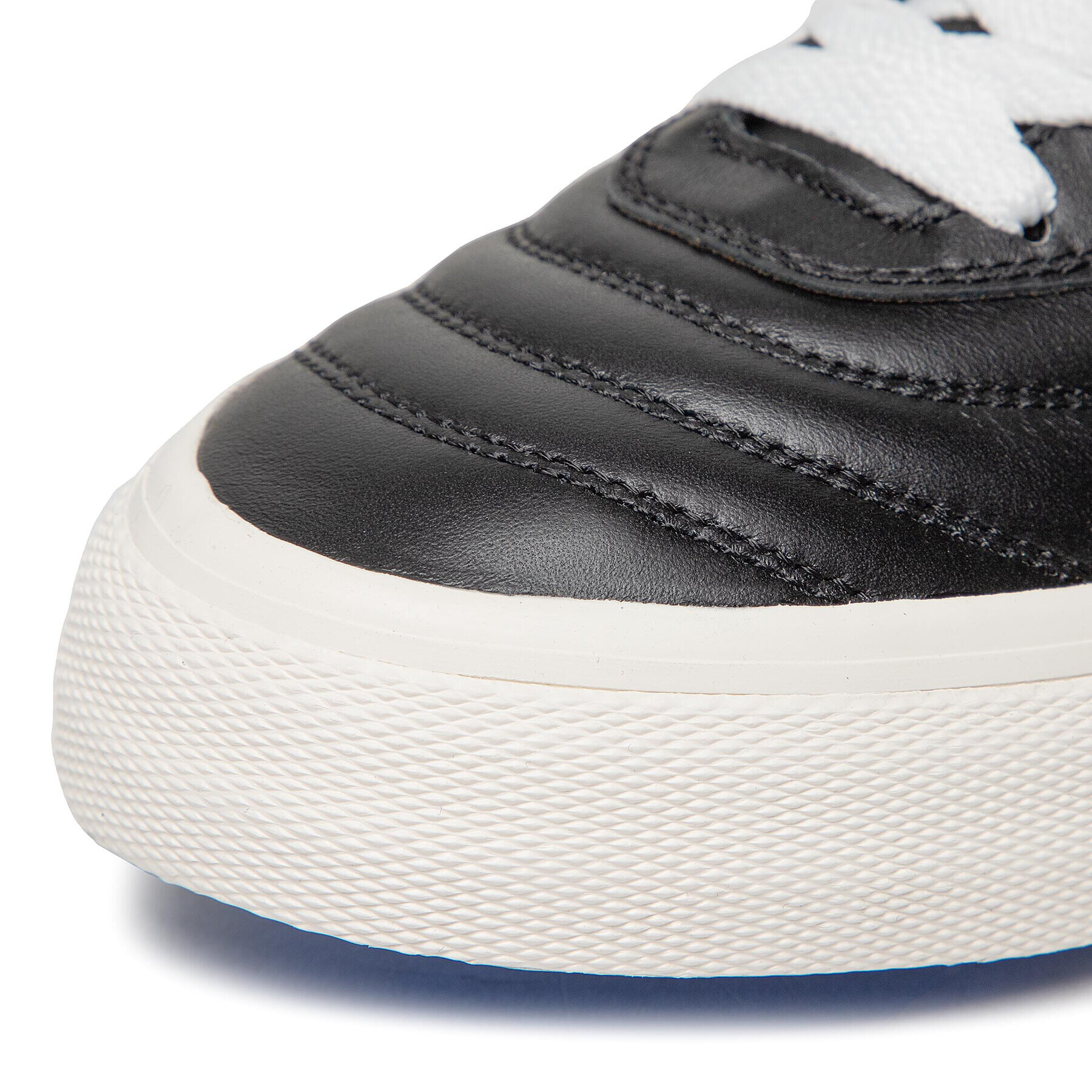 Tommy Jeans Гуменки Leather Soccer Vulc EM0EM01026 Черен - Pepit.bg