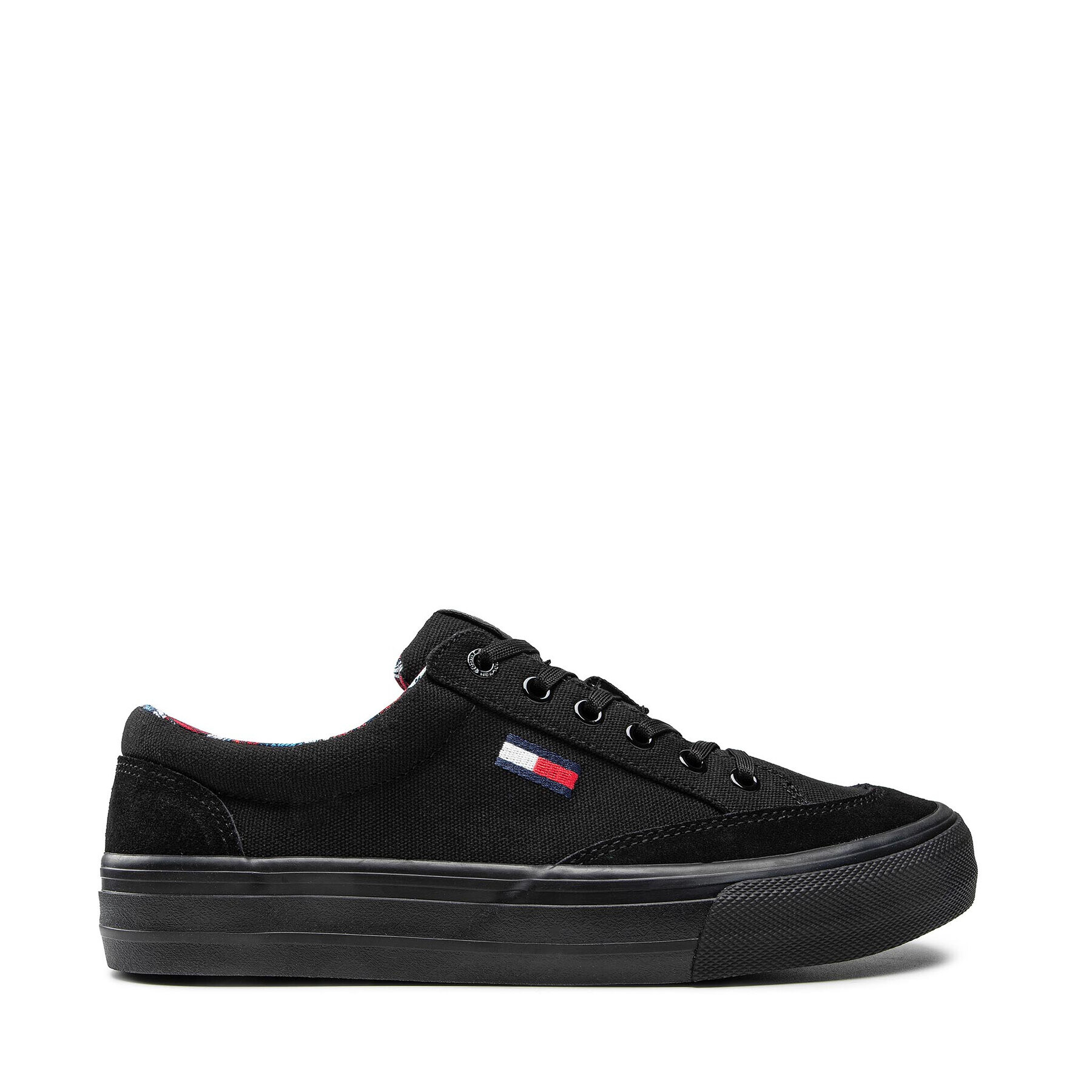 Tommy Jeans Гуменки Skate Vulc Tjm EM0EM00735 Черен - Pepit.bg