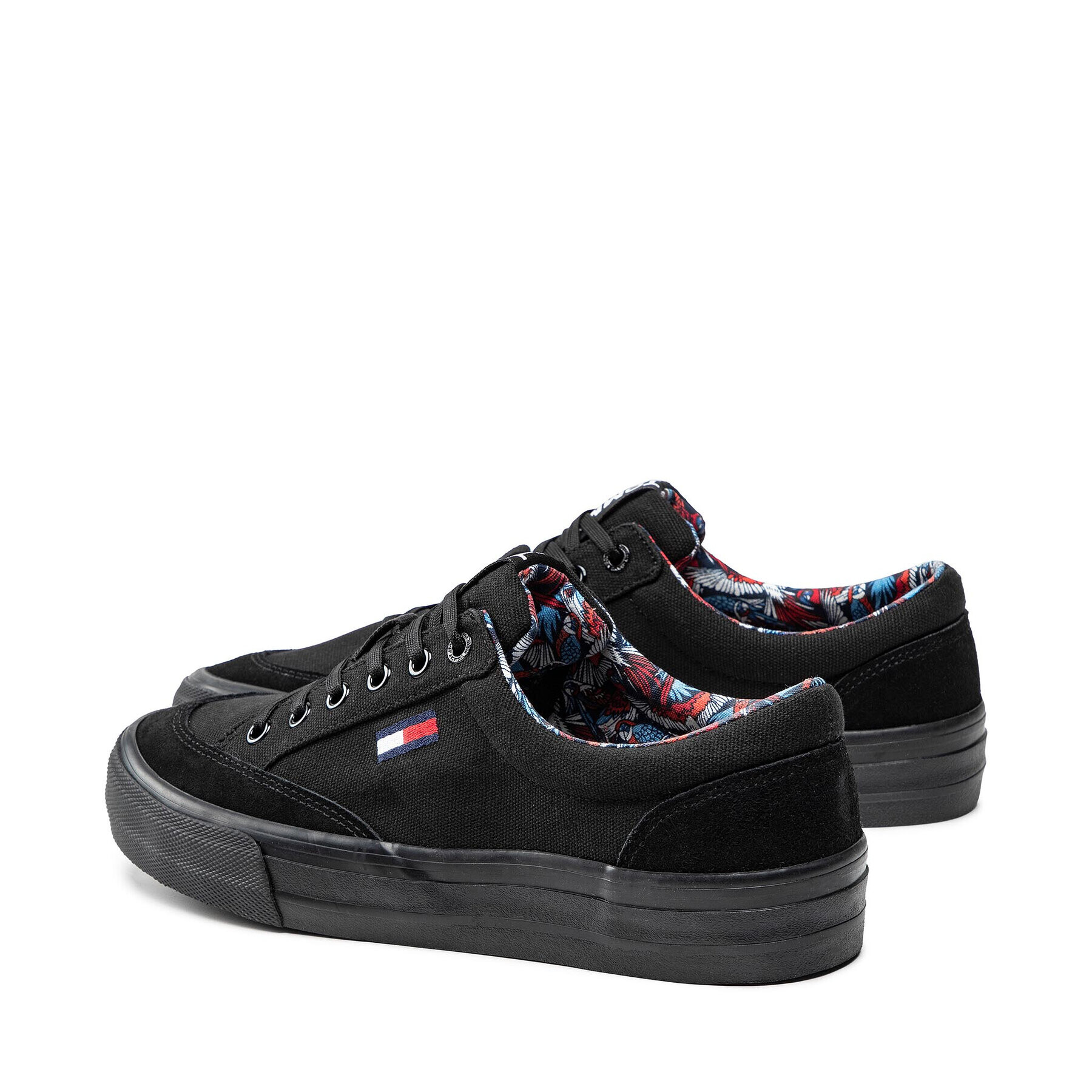 Tommy Jeans Гуменки Skate Vulc Tjm EM0EM00735 Черен - Pepit.bg