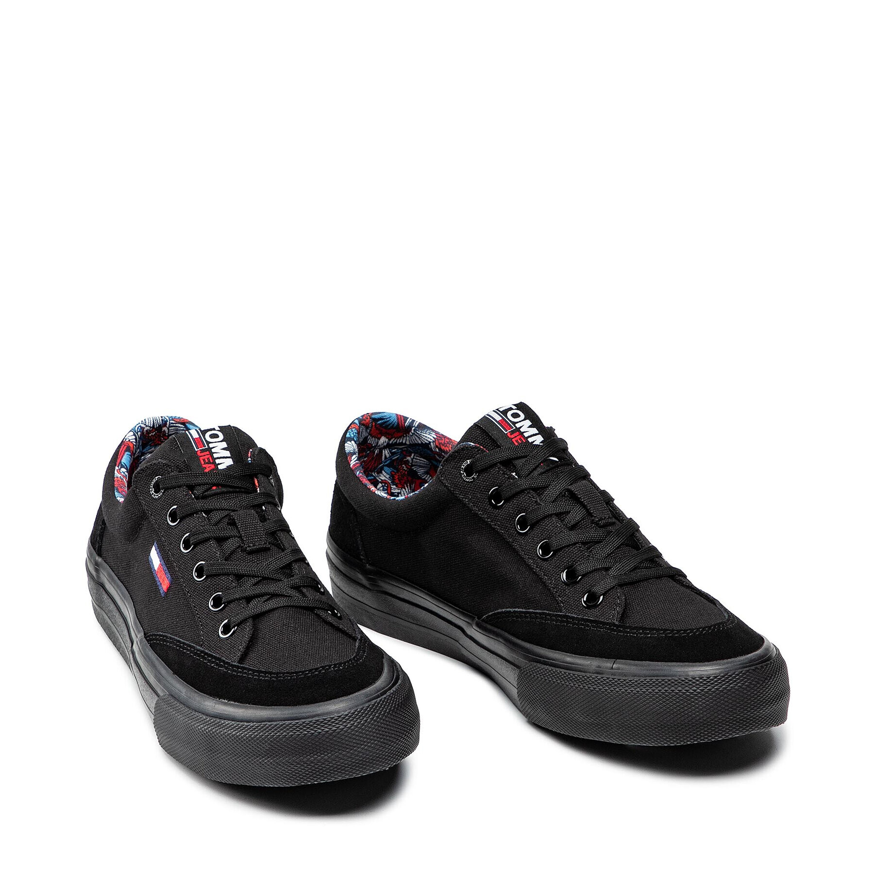 Tommy Jeans Гуменки Skate Vulc Tjm EM0EM00735 Черен - Pepit.bg