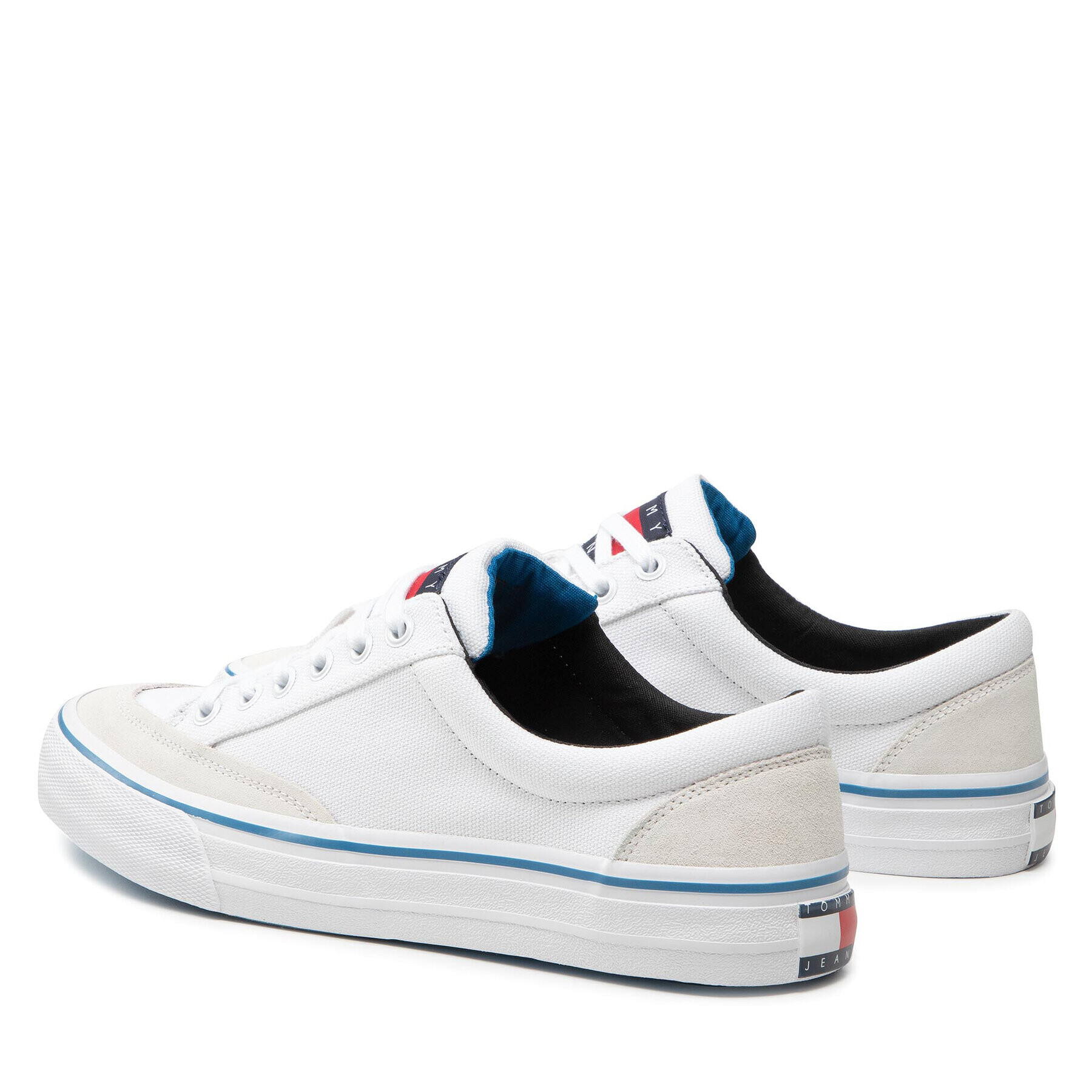 Tommy Jeans Гуменки Skater Low EM0EM00954 Бял - Pepit.bg