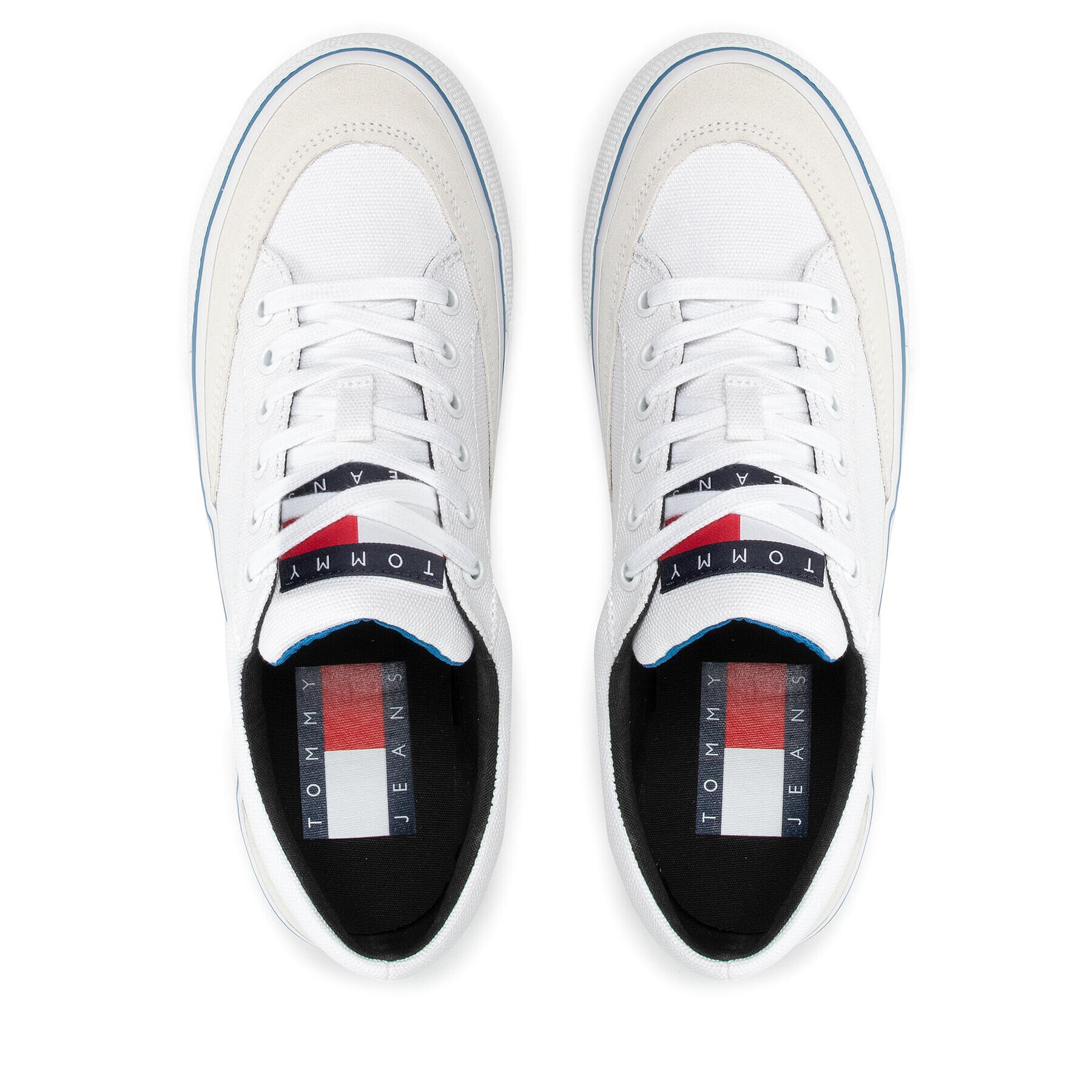 Tommy Jeans Гуменки Skater Low EM0EM00954 Бял - Pepit.bg