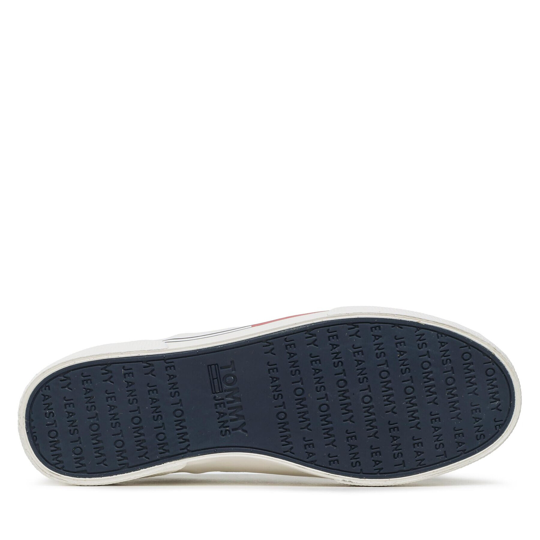 Tommy Jeans Гуменки Slip On Canvas Color EM0EM01156 Бял - Pepit.bg