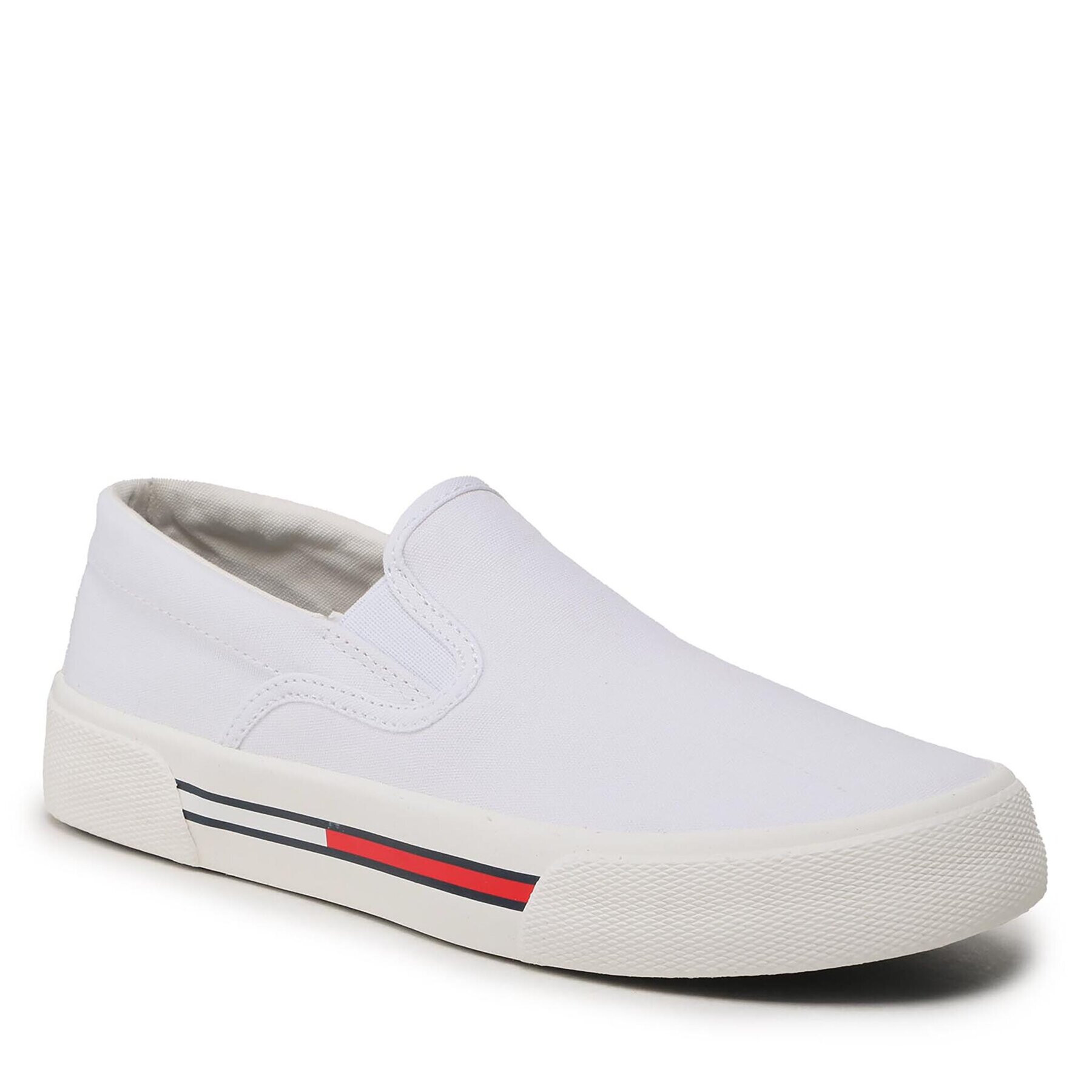 Tommy Jeans Гуменки Slip On Wmn EN0EN02088 Бял - Pepit.bg