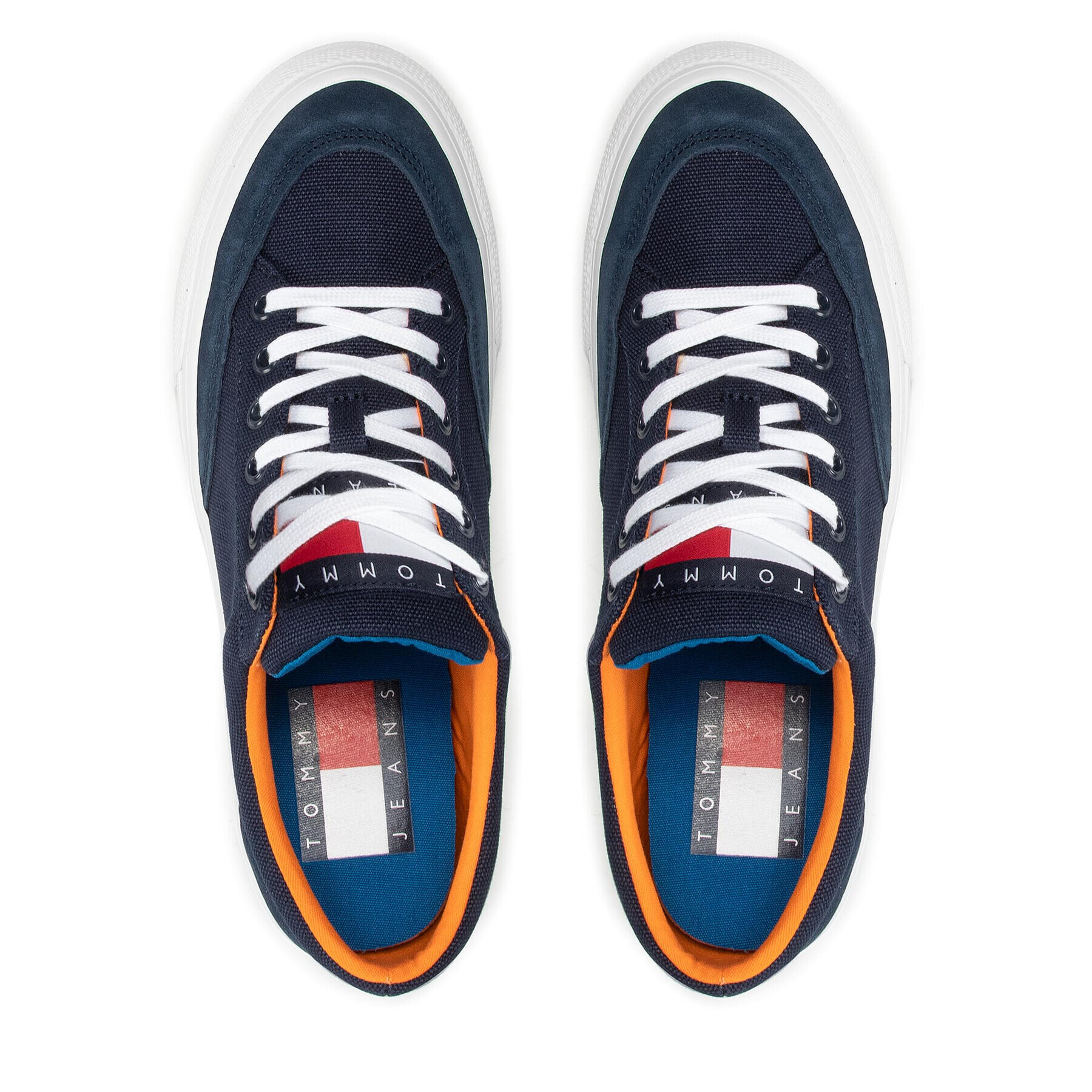 Tommy Jeans Гуменки Sneaker Low EM0EM00954 Тъмносин - Pepit.bg