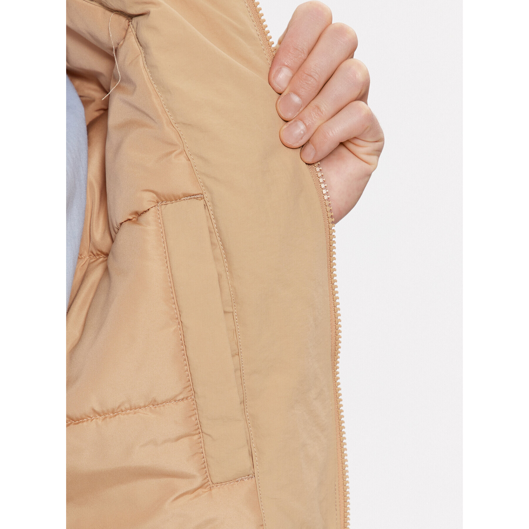 Tommy Jeans Яке бомбър Essential DM0DM17238 Бежов Relaxed Fit - Pepit.bg