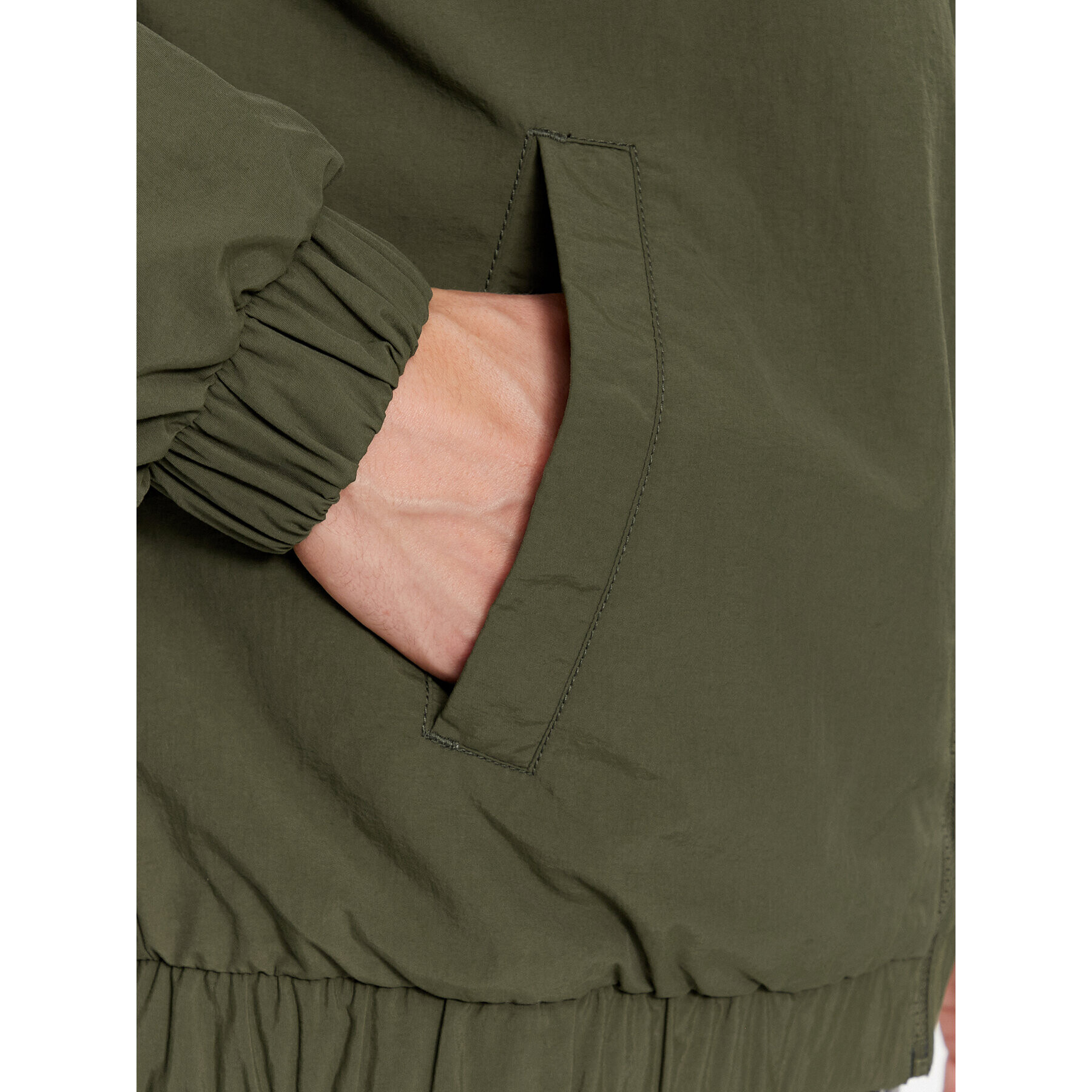 Tommy Jeans Яке бомбър Essential DM0DM17238 Зелен Relaxed Fit - Pepit.bg