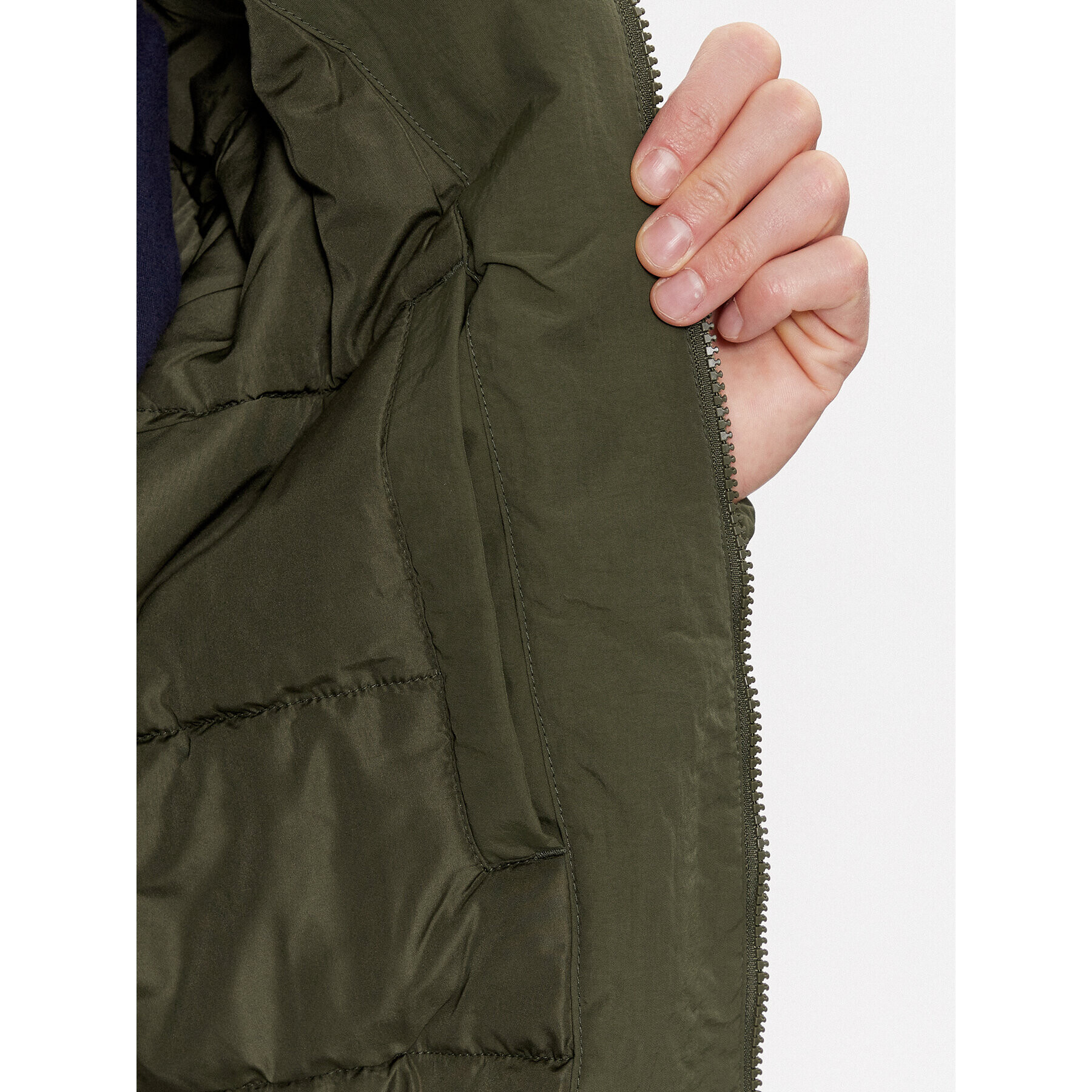 Tommy Jeans Яке бомбър Essential DM0DM17238 Зелен Relaxed Fit - Pepit.bg