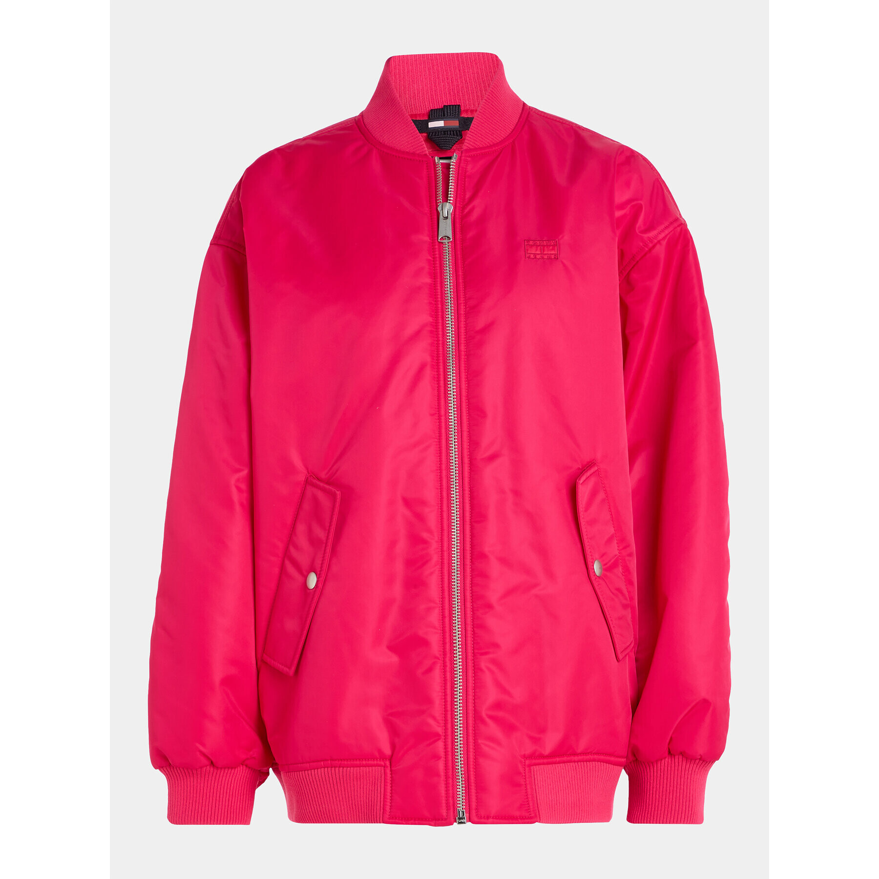 Tommy Jeans Яке бомбър Tonal DW0DW16563 Розов Oversize - Pepit.bg