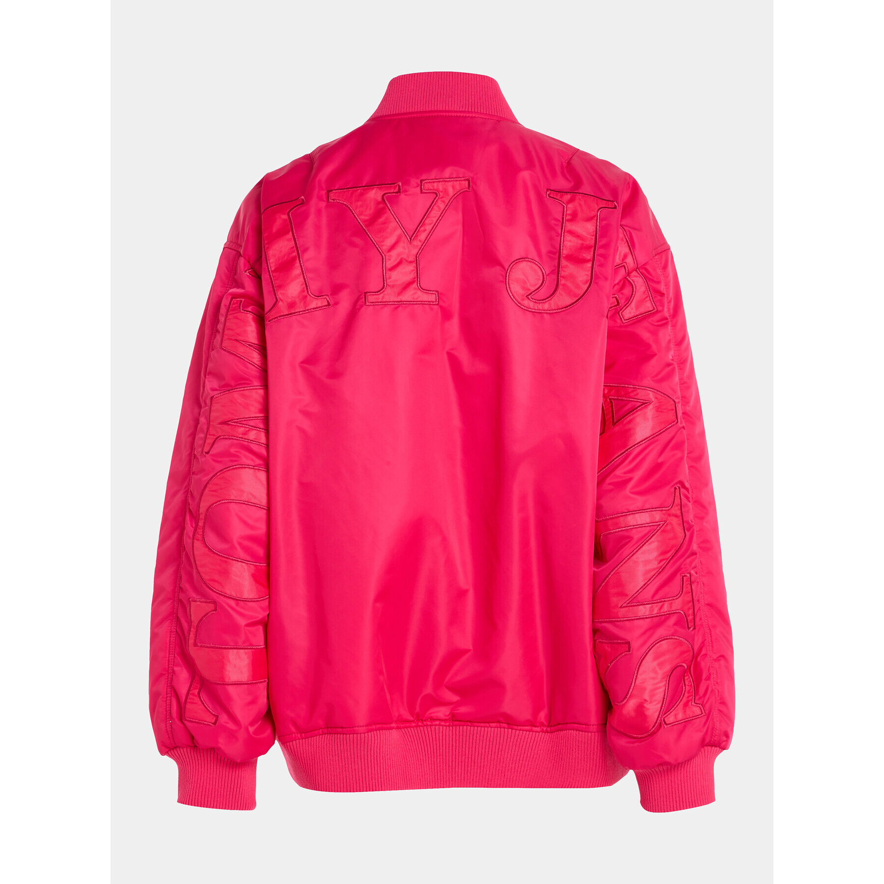 Tommy Jeans Яке бомбър Tonal DW0DW16563 Розов Oversize - Pepit.bg
