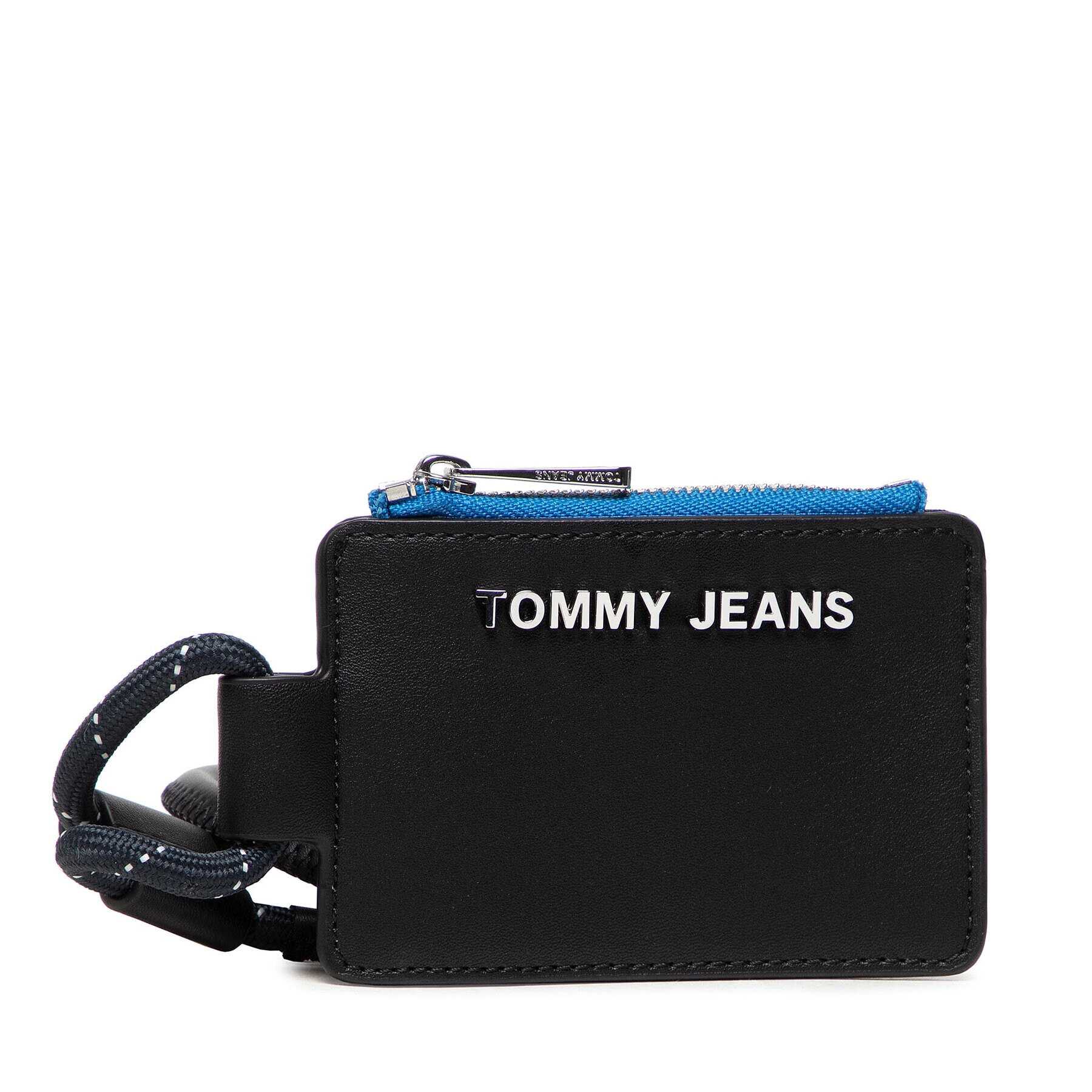 Tommy Jeans Калъф за кредитни карти Tjw Ess Hanging Wallet AW0AW10182 Черен - Pepit.bg