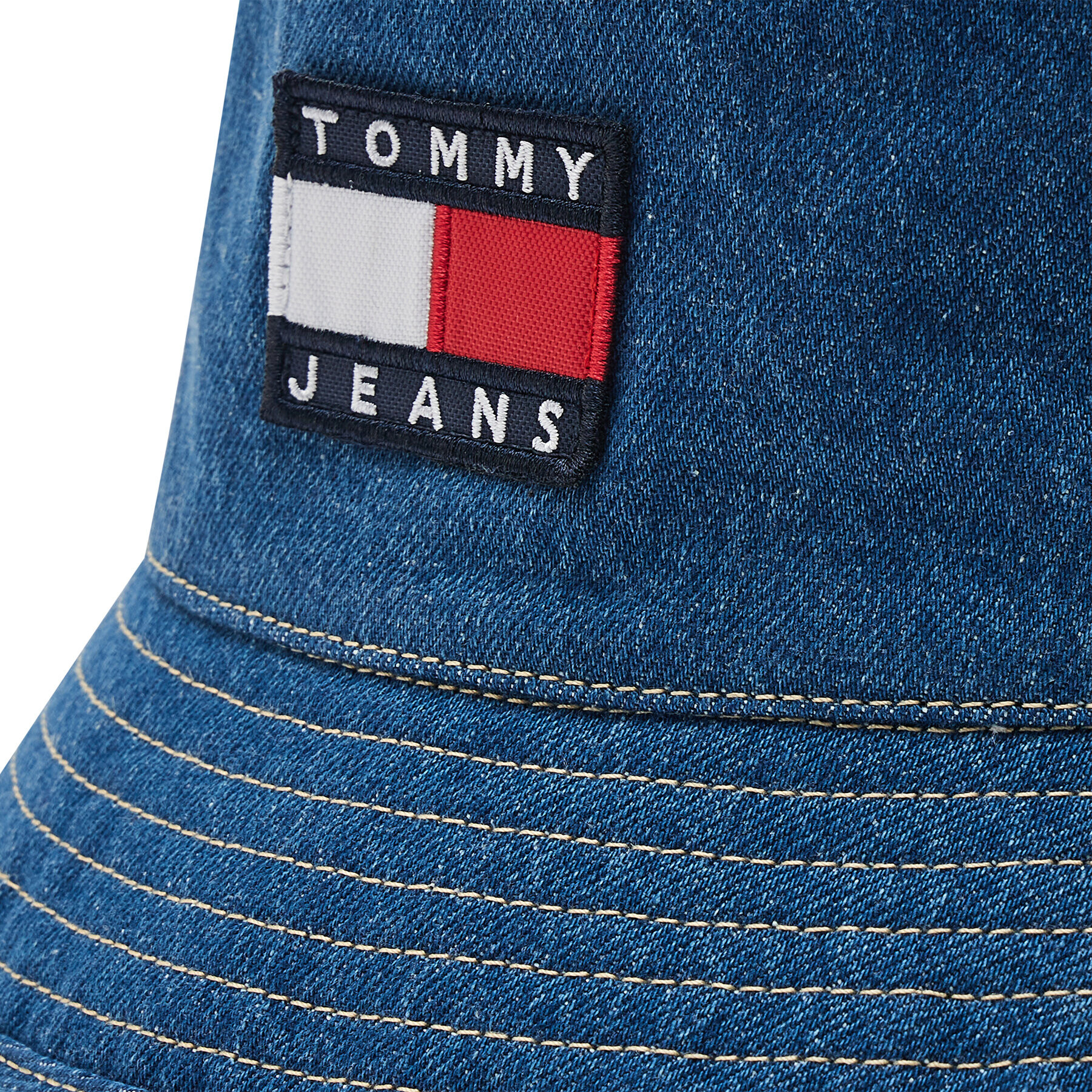 Tommy Jeans Капела Denim Bucket AM0AM09584 Син - Pepit.bg