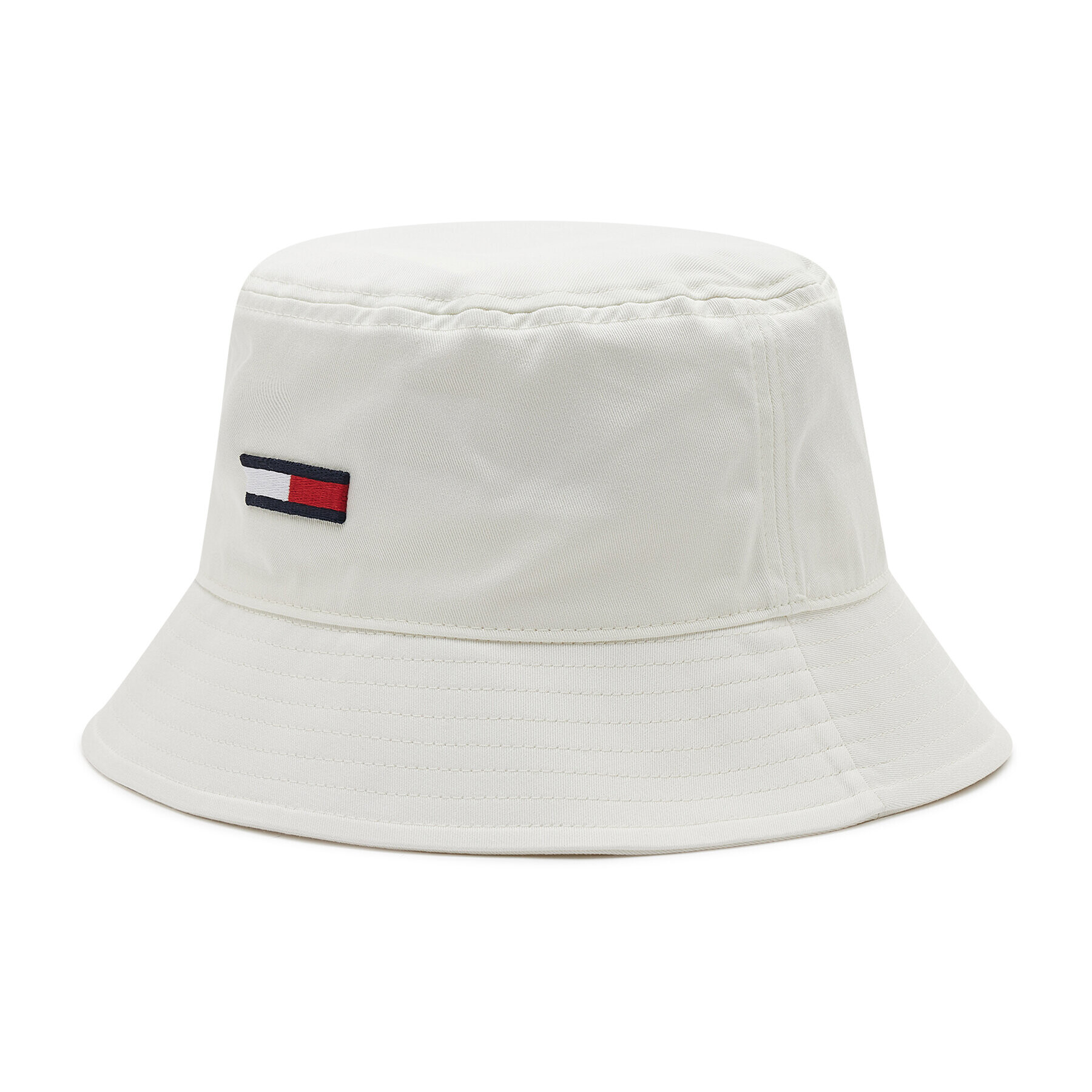 Tommy Jeans Капела Flag Bucket AM0AM08495 Бял - Pepit.bg