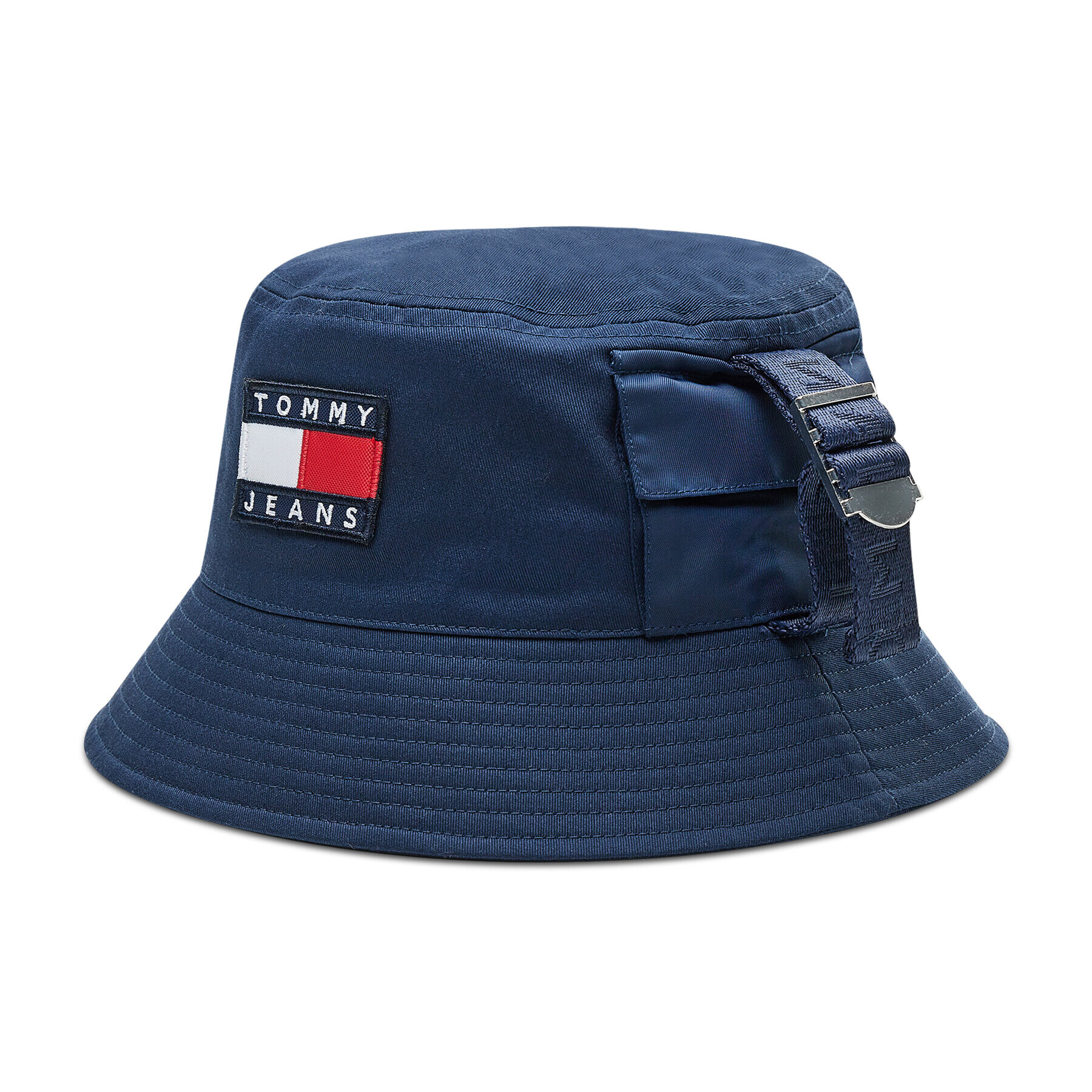 Tommy Jeans Капела Heritage Summer Bucket AW0AW11670 Тъмносин - Pepit.bg