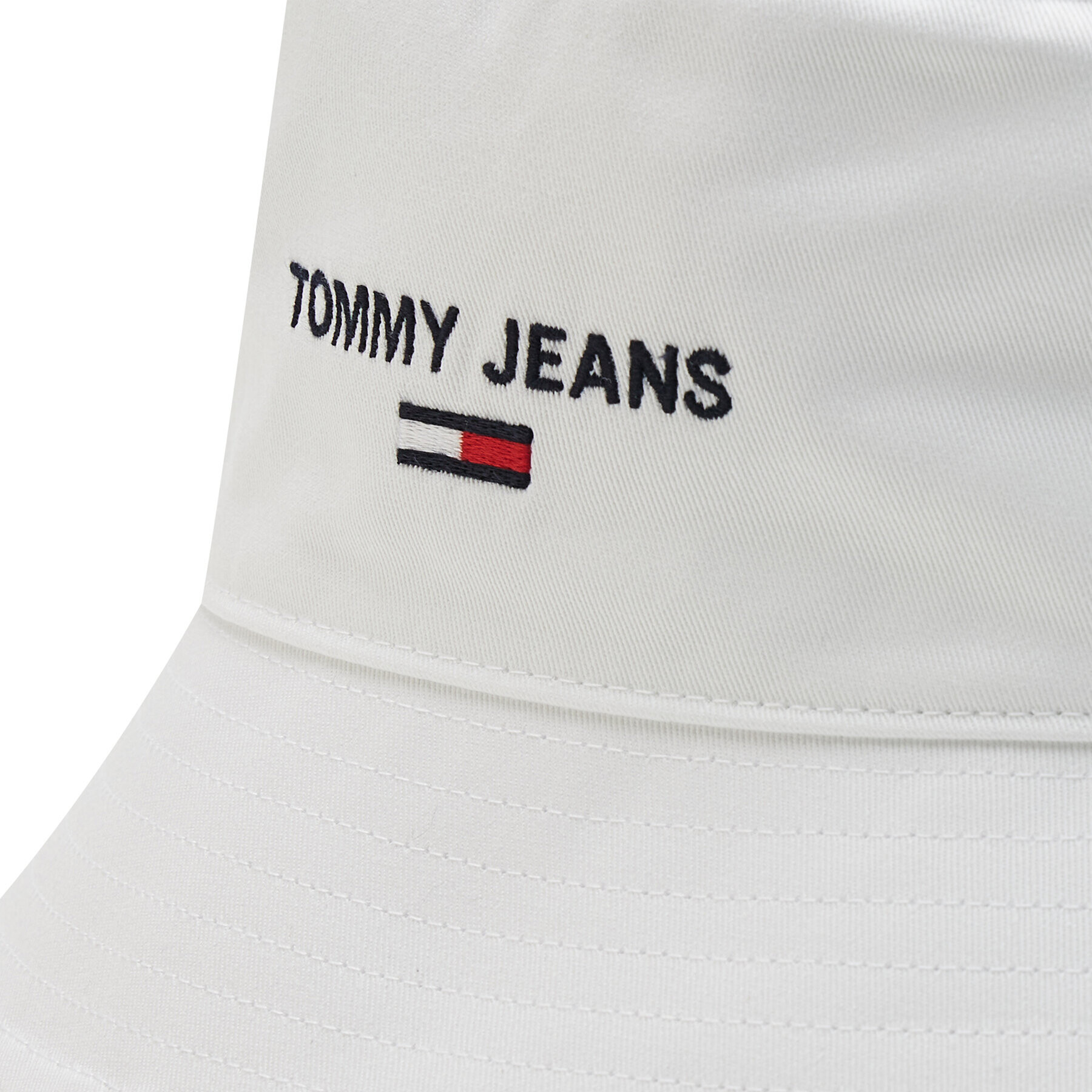 Tommy Jeans Капела Tjm Sport Bucket AM0AM08494 Бял - Pepit.bg