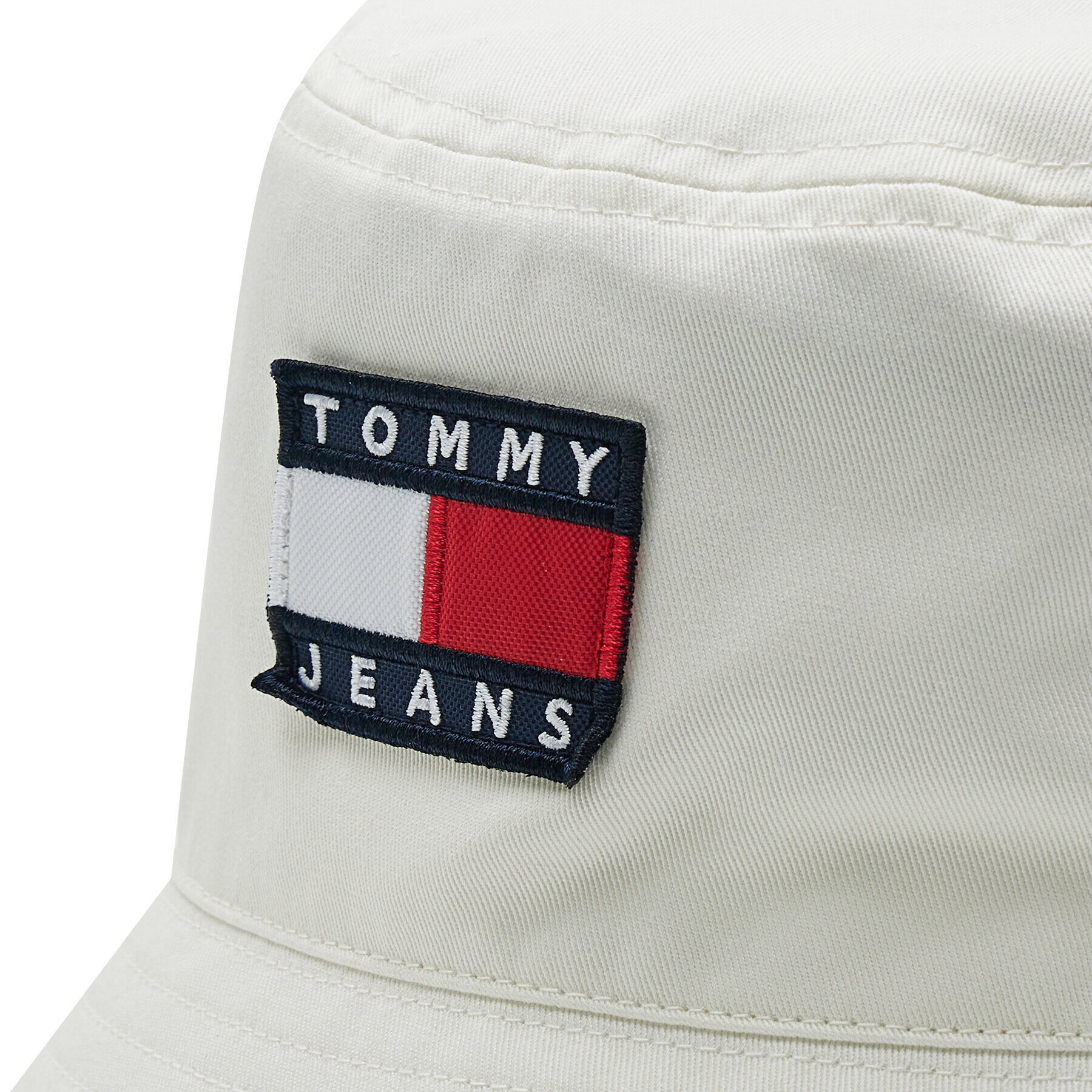 Tommy Jeans Капела Tjw Heritage Bucket AW0AW11668 Бял - Pepit.bg