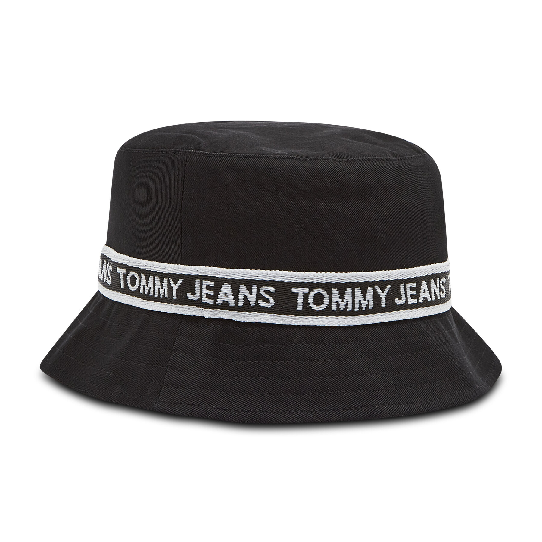 Tommy Jeans Капела Tjw Mini Logo Tape Bucket AW0AW09768 Черен - Pepit.bg