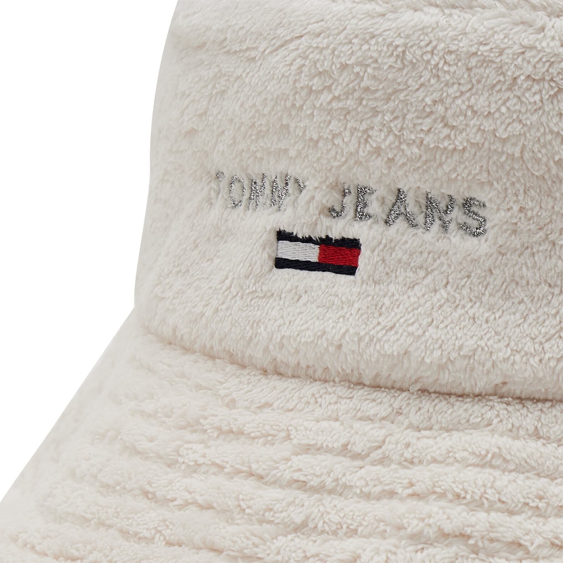 Tommy Jeans Капела Tjw Sport Winter Bucket AW0AW10823 Бял - Pepit.bg