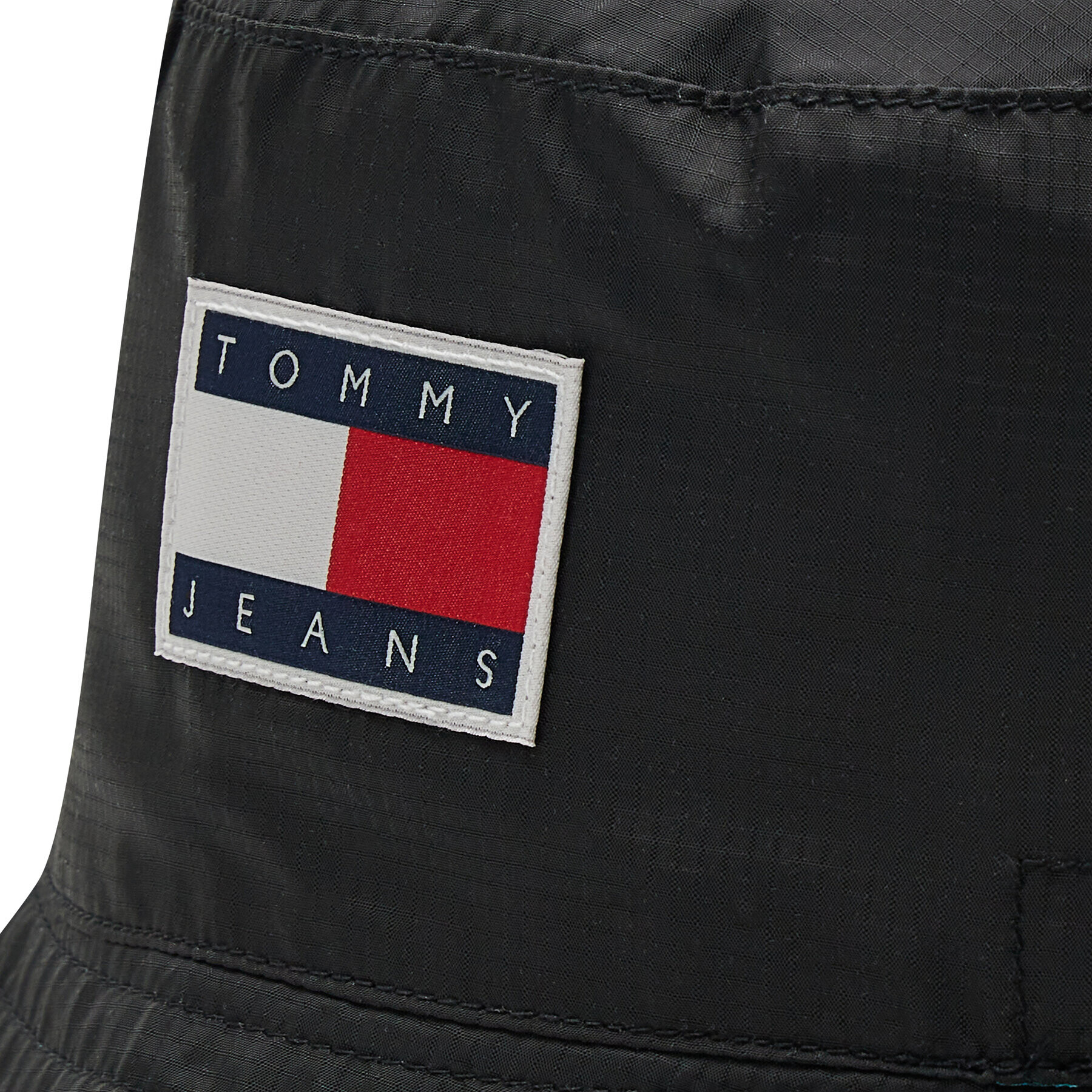 Tommy Jeans Капела Tjw Travel Bucket Leafprint AW0AW11664 Черен - Pepit.bg