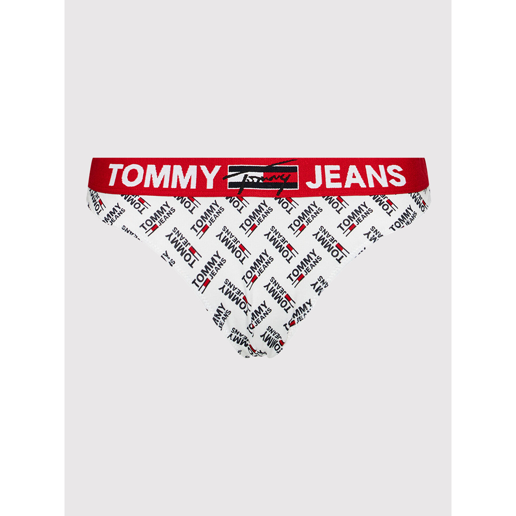 Tommy Jeans Класически дамски бикини UW0UW02821 Бял - Pepit.bg