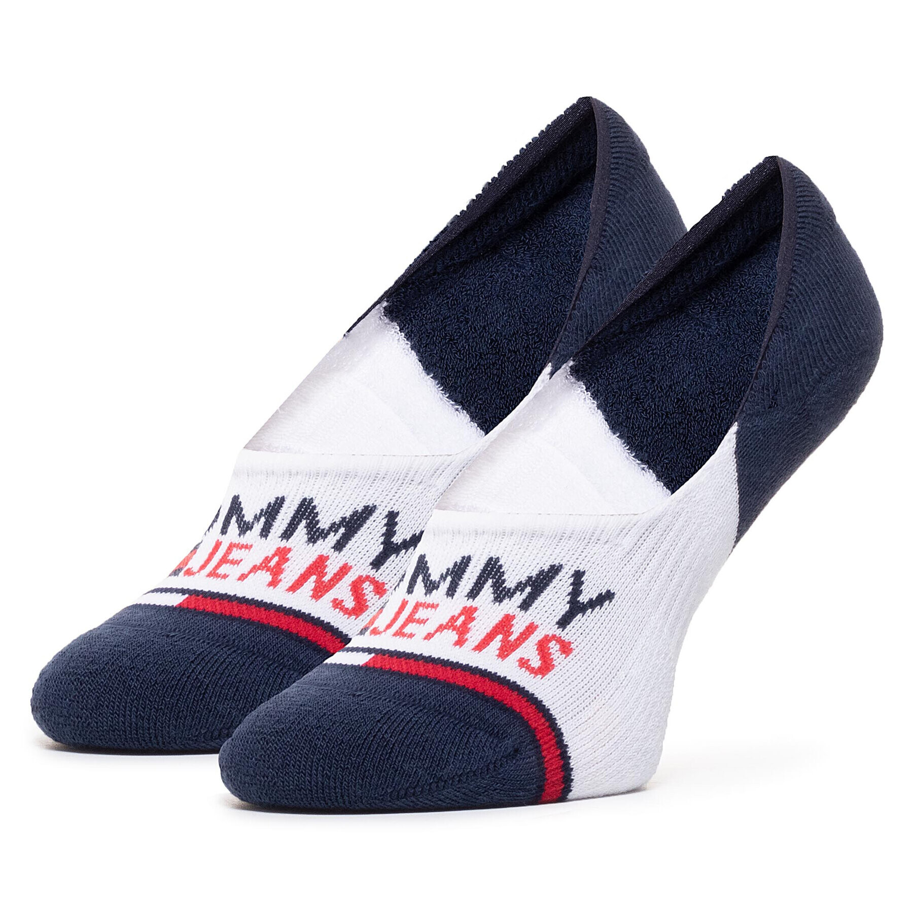 Tommy Jeans Комплект 2 чифта терлик унисекс 100000403 Бял - Pepit.bg