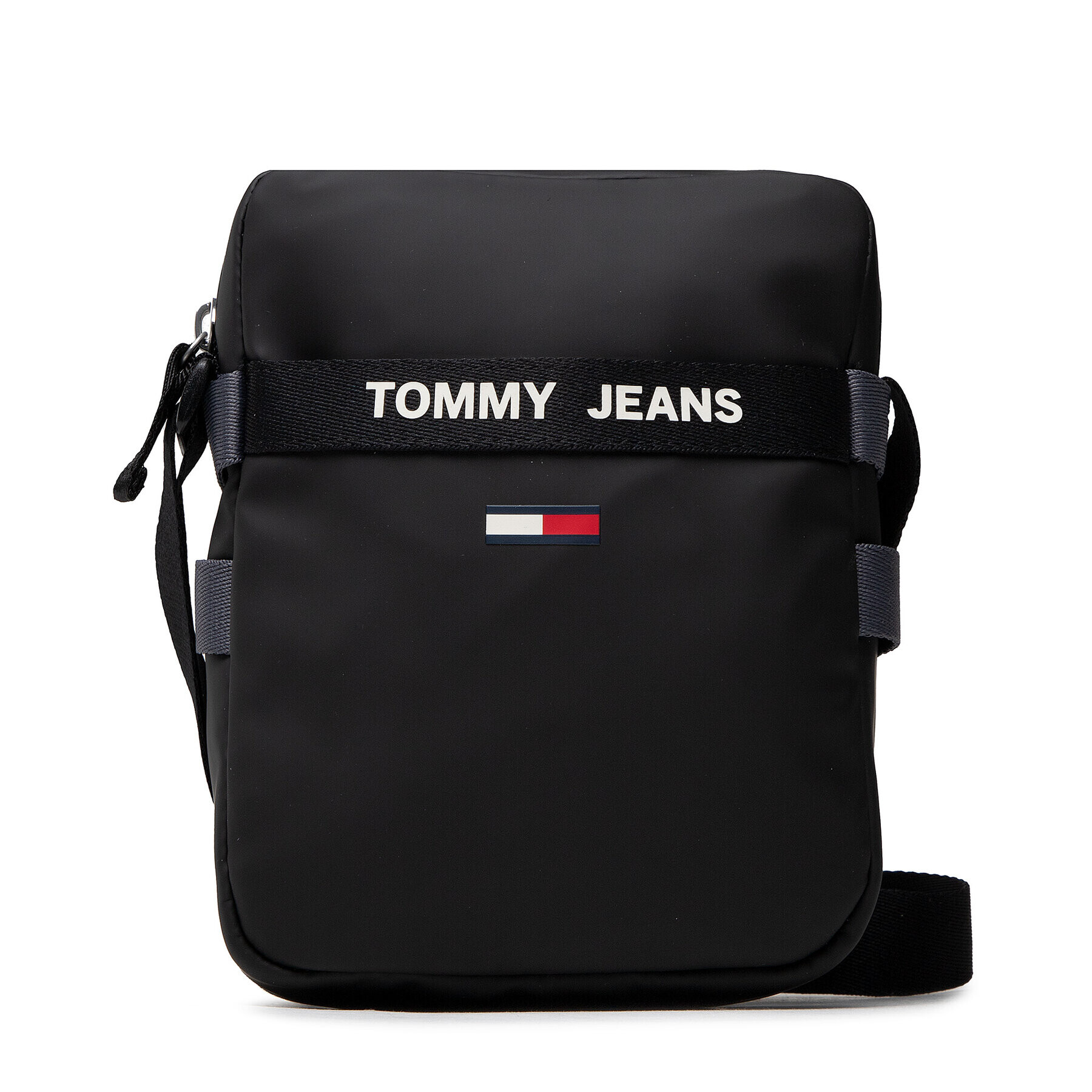 Tommy Jeans Мъжка чантичка Tjm Essential Twist Reporter AM0AM07794 Черен - Pepit.bg