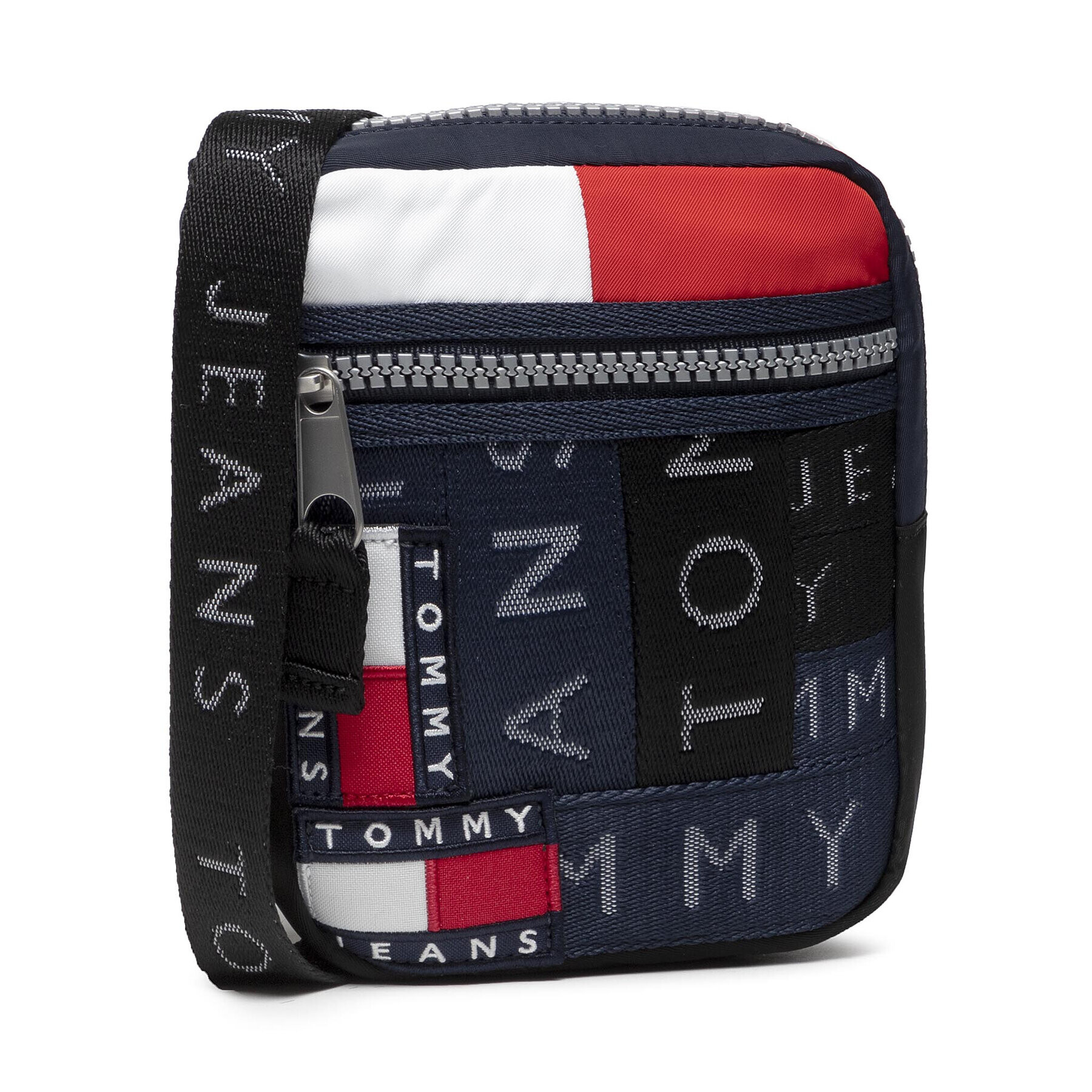 Tommy Jeans Мъжка чантичка Tjm Heritage Reporter Corporate AM0AM07514 Тъмносин - Pepit.bg