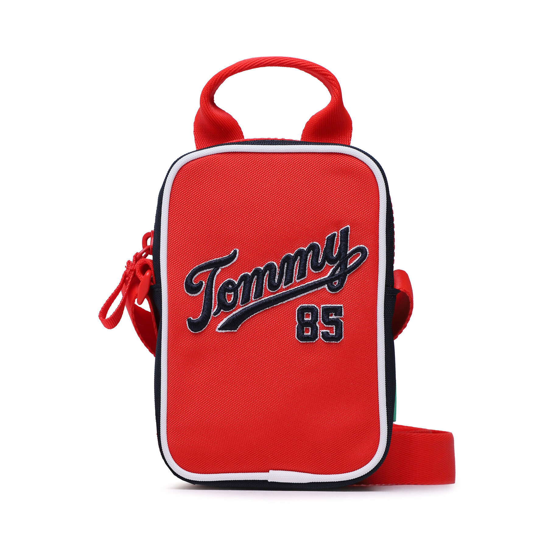 Tommy Jeans Мъжка чантичка Tommy Logo 85 Crossover AU0AU01549 Червен - Pepit.bg