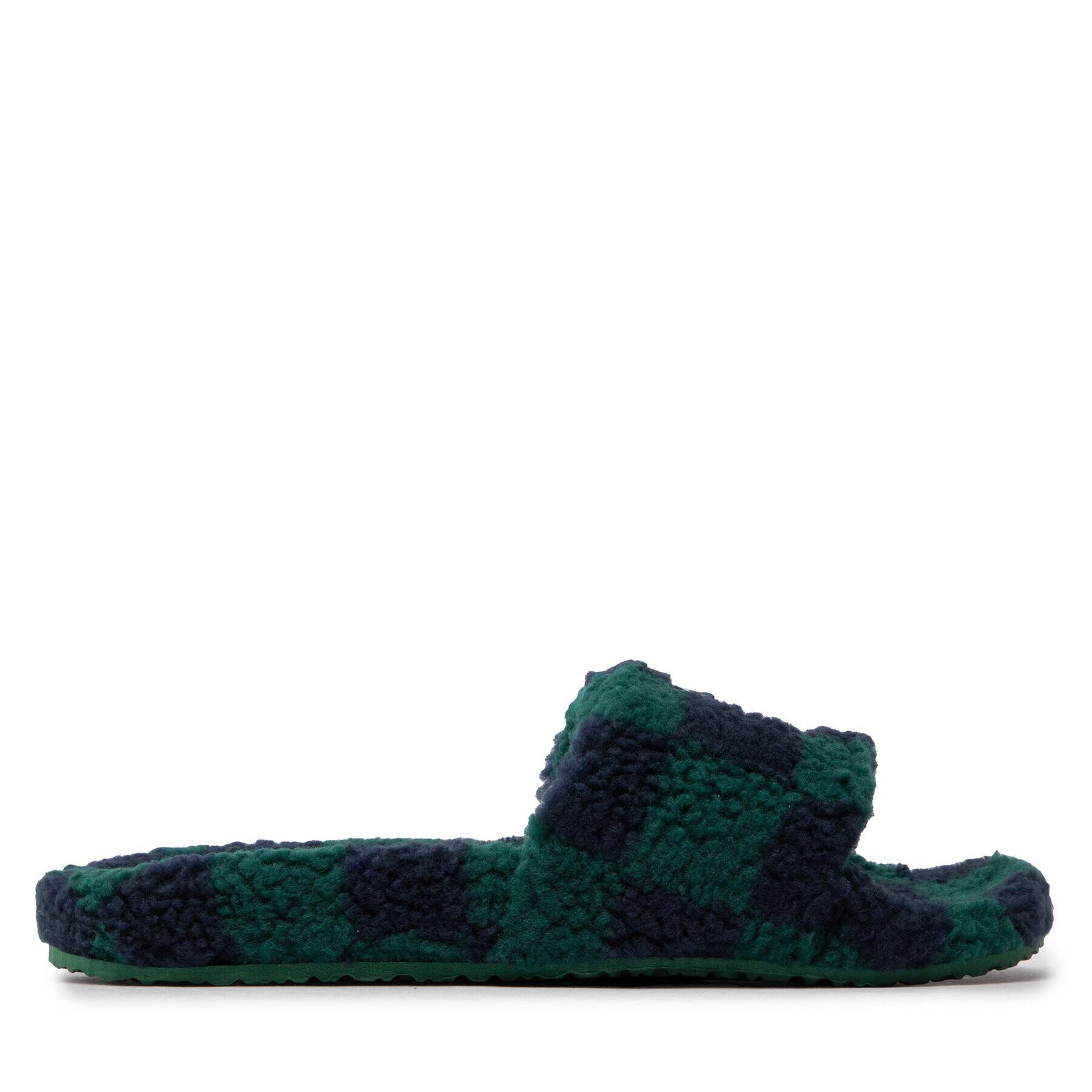Tommy Jeans Пантофи Flag Slipper EM0EM01097 Зелен - Pepit.bg